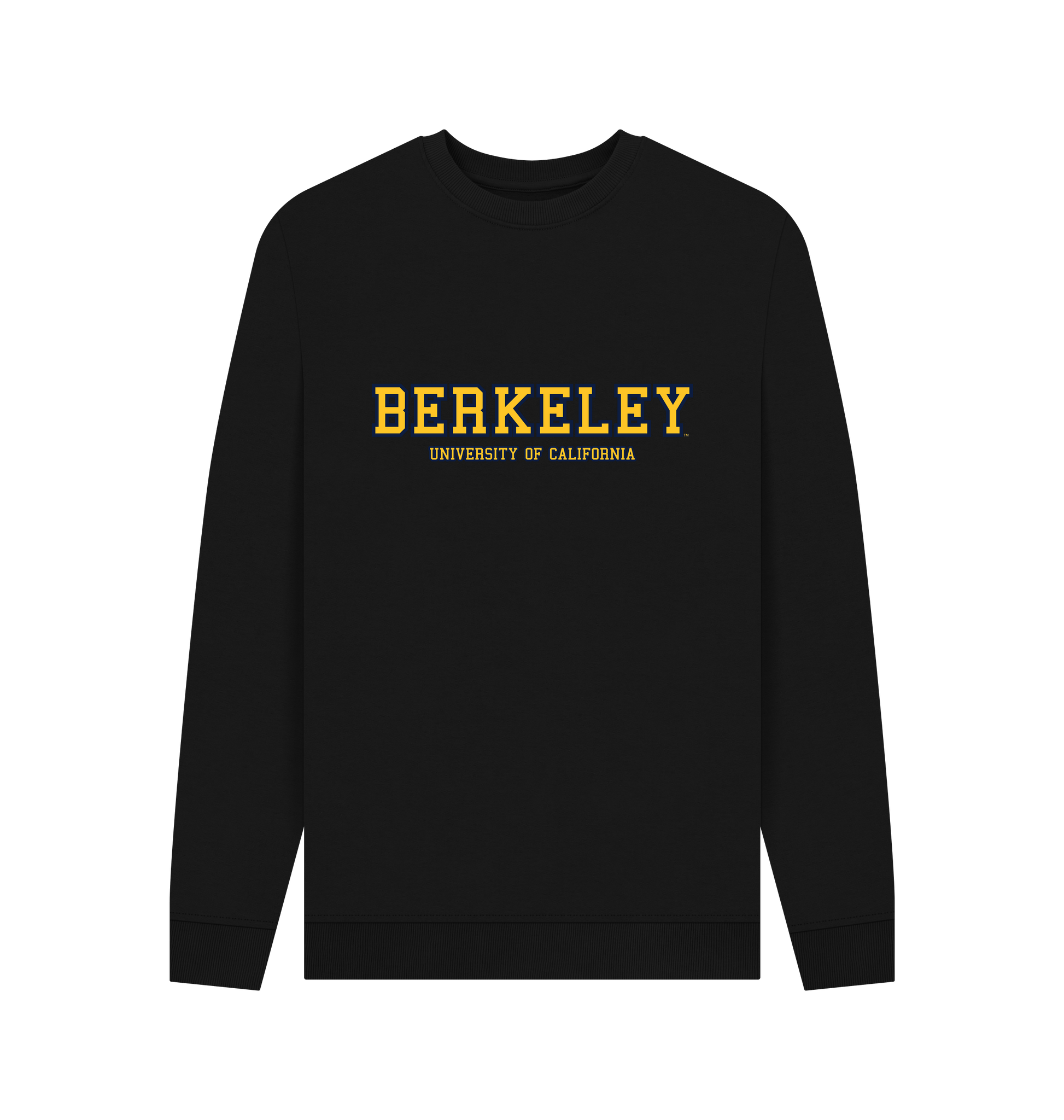 Black Printed Sweater