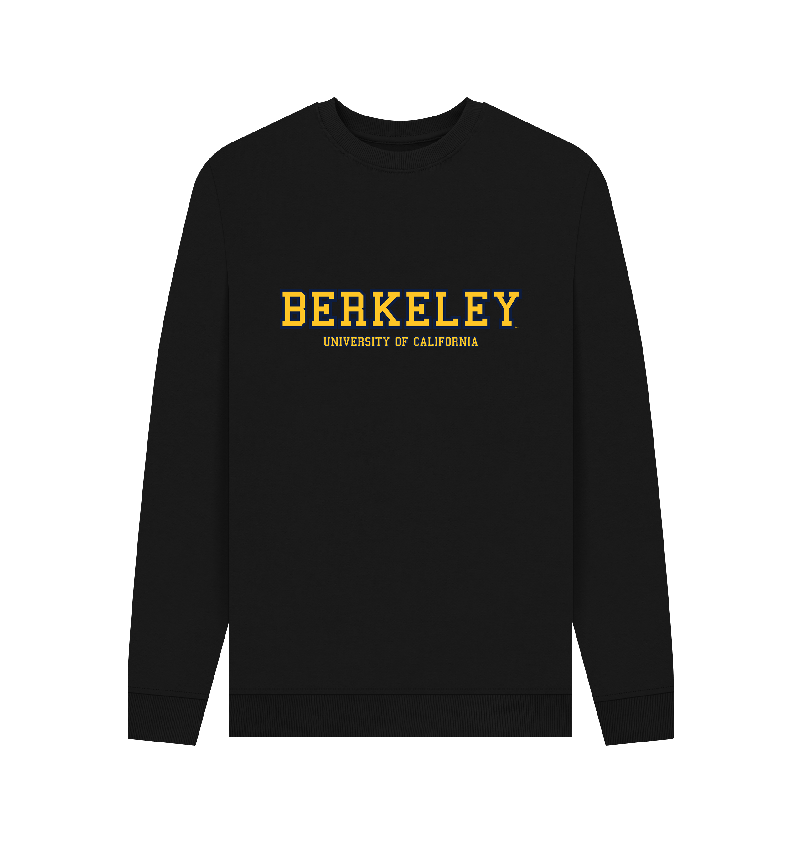 Black Printed Sweater
