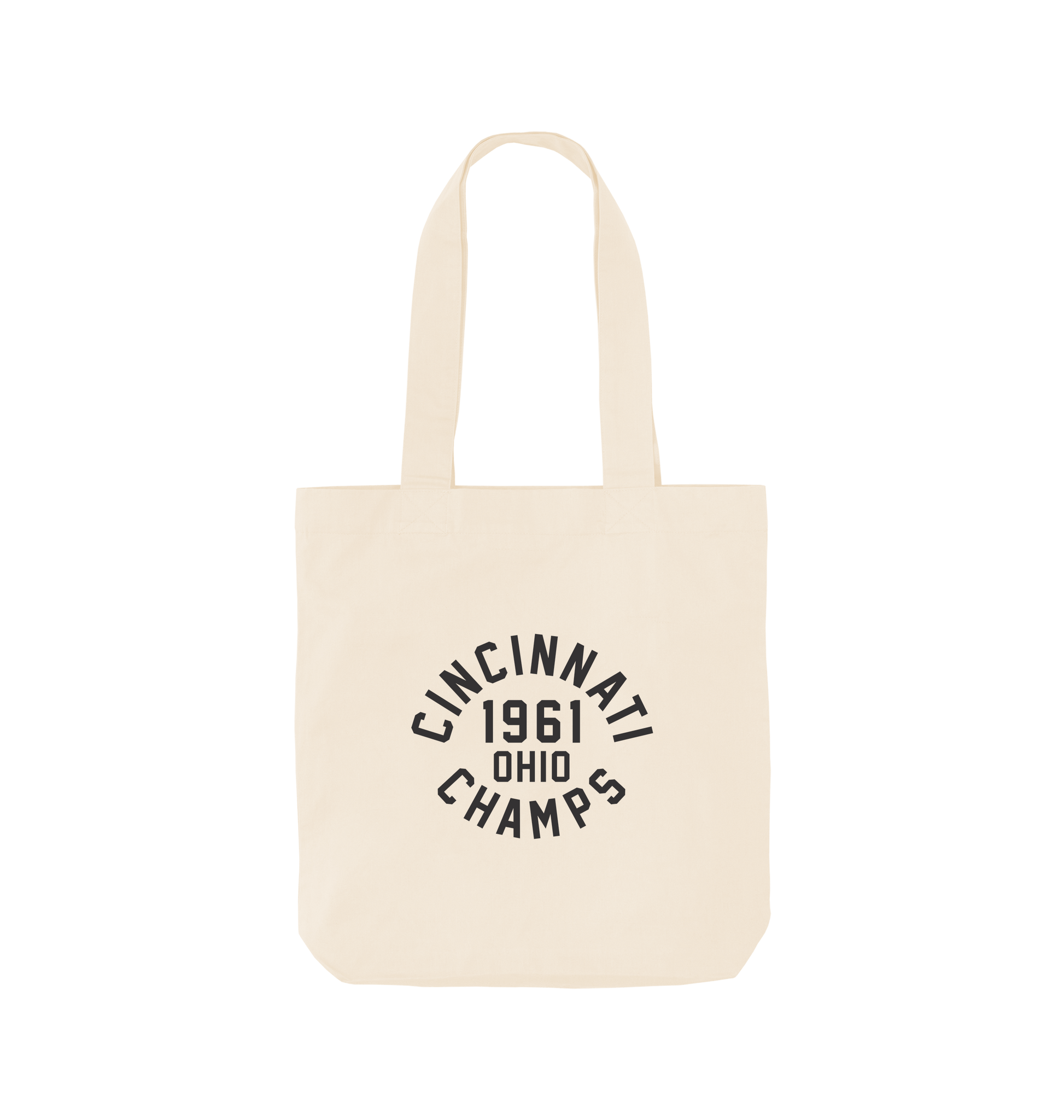 Natural Printed Bag Front