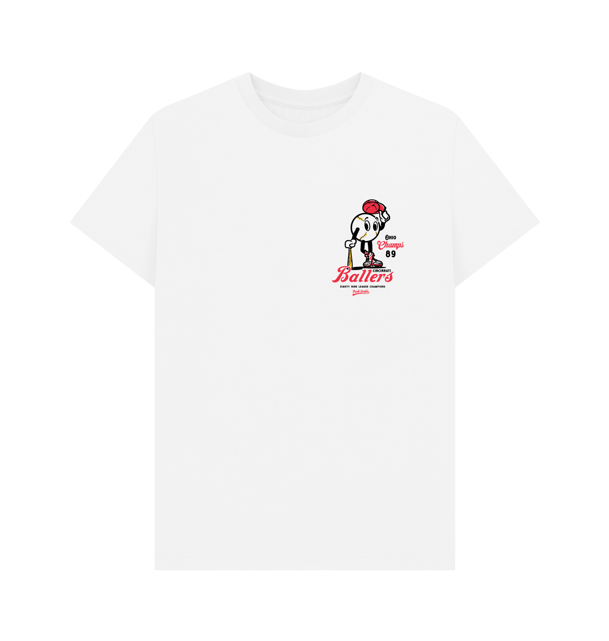 White Printed T-shirt