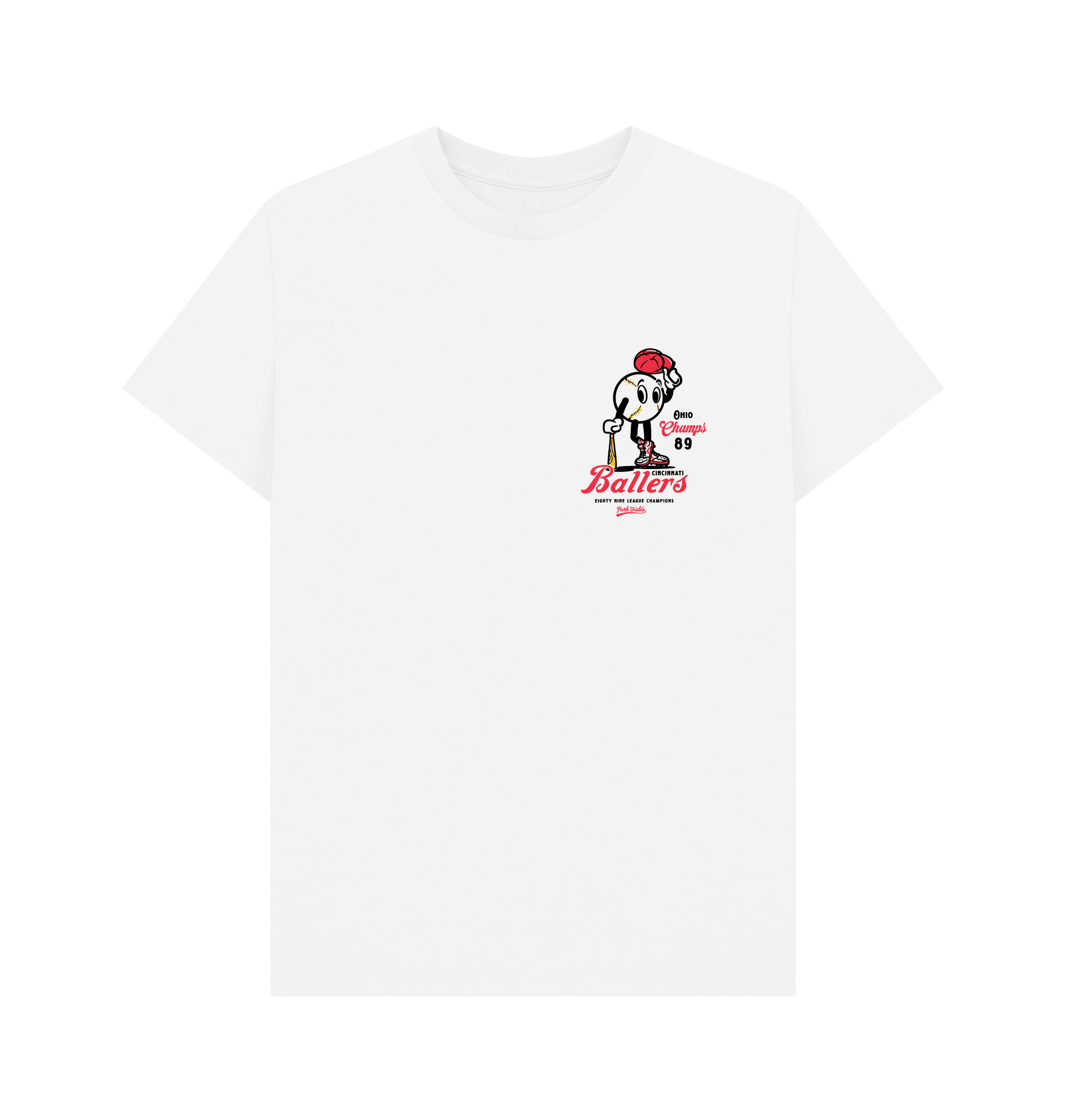White Printed T-shirt