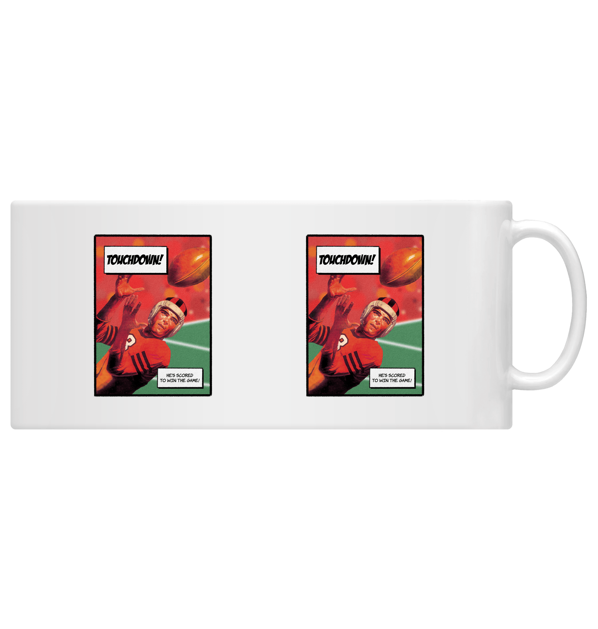 White Mug Front