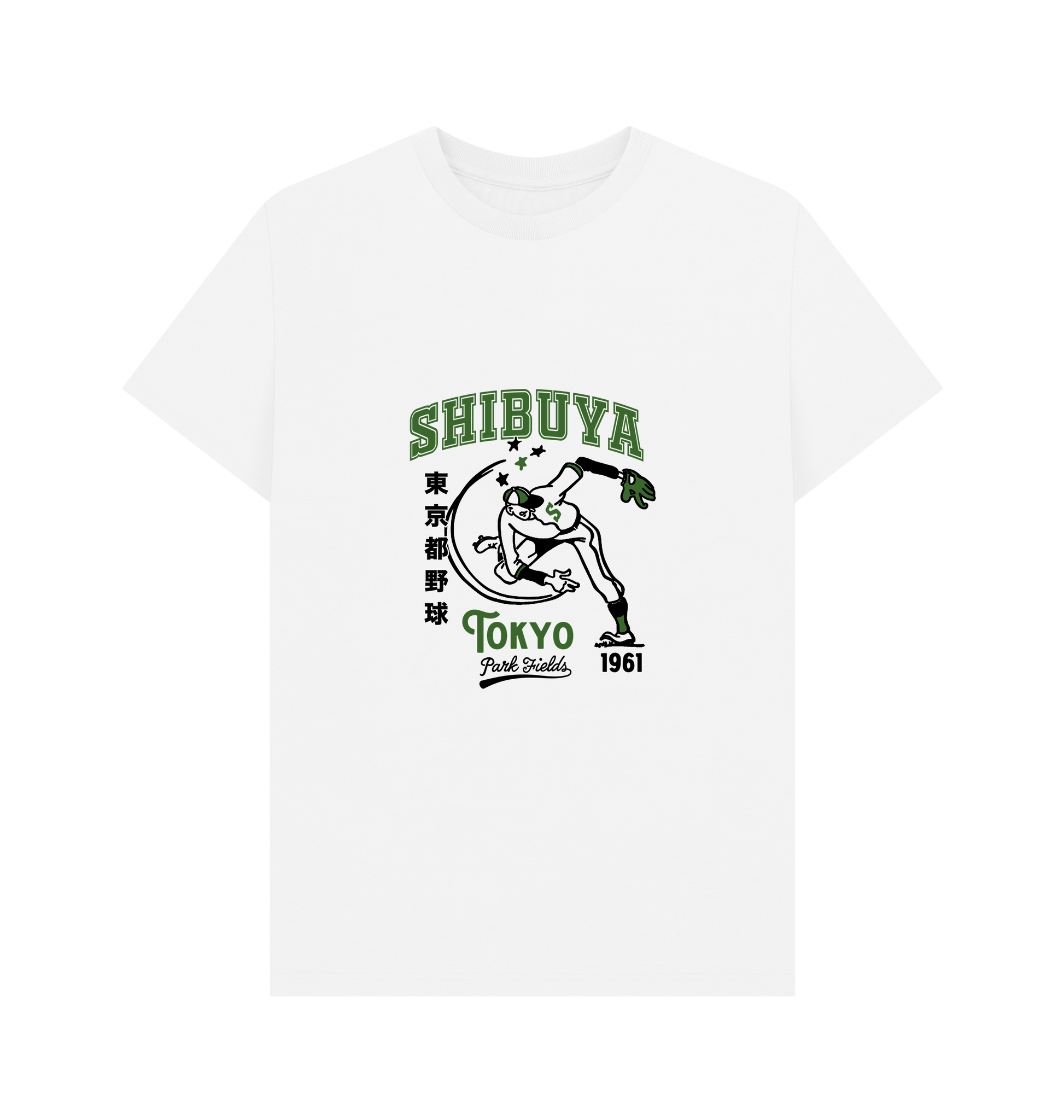 White Printed T-shirt