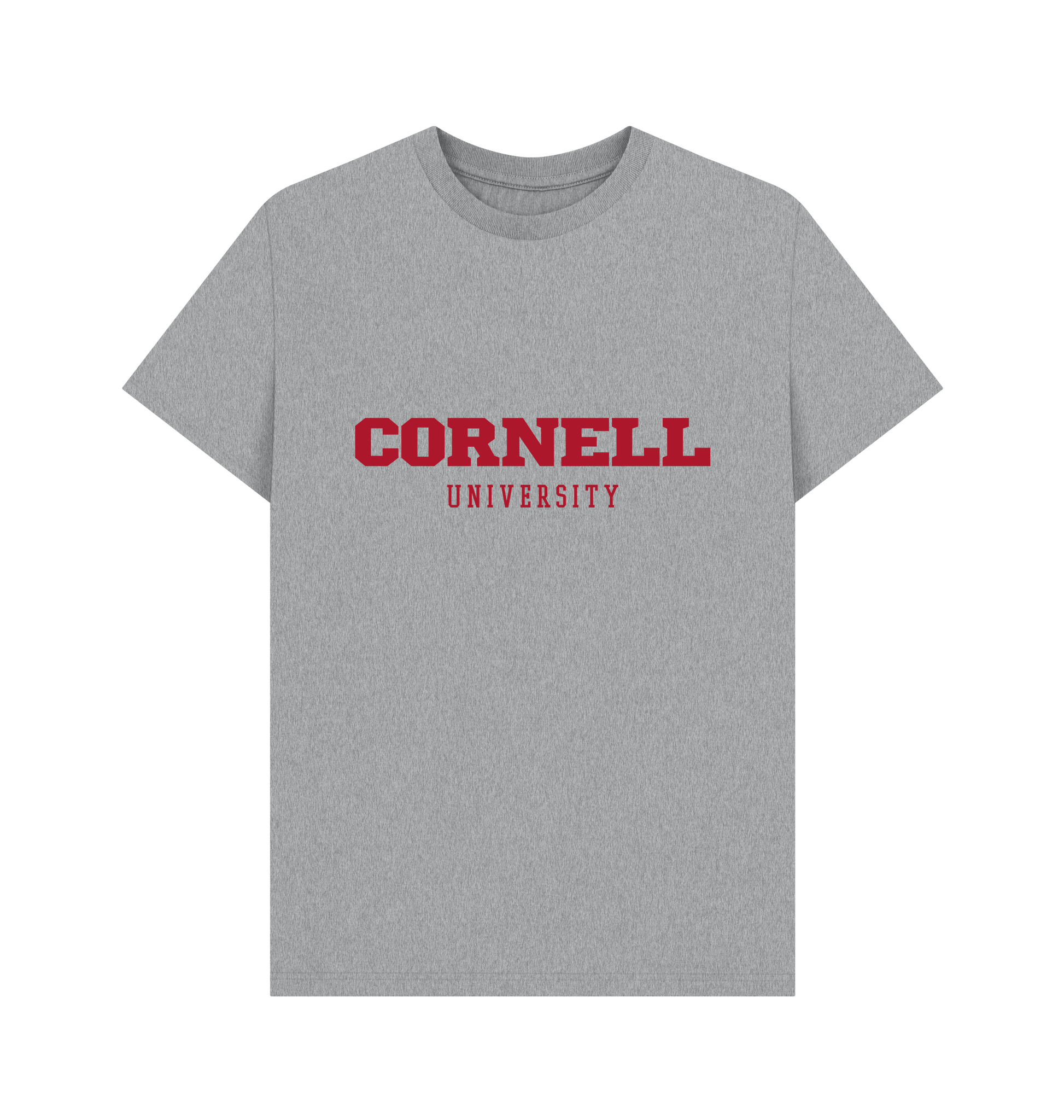 Athletic Grey Printed T-shirt