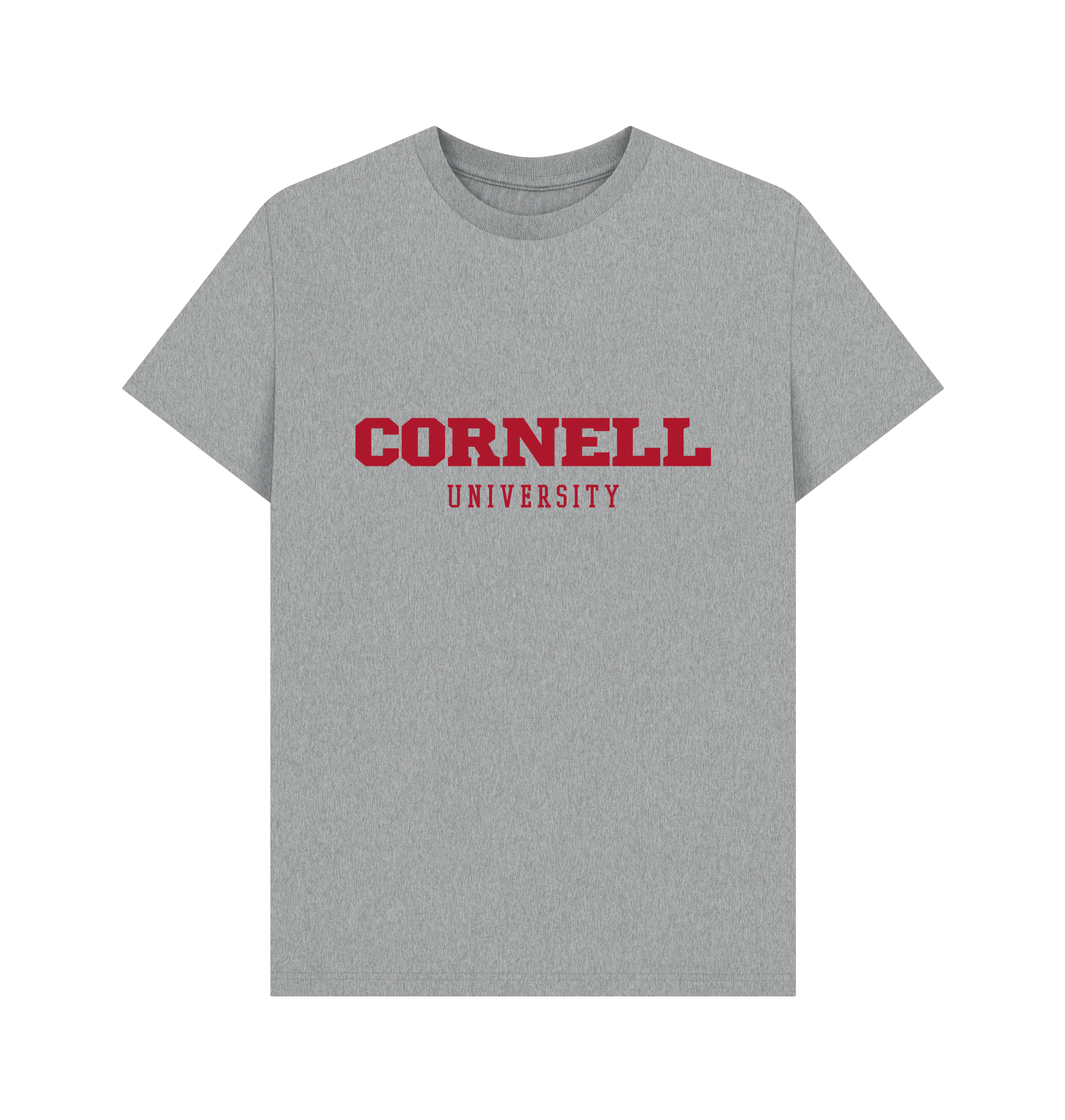 Athletic Grey Printed T-shirt