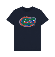Navy Blue Printed T-shirt Front