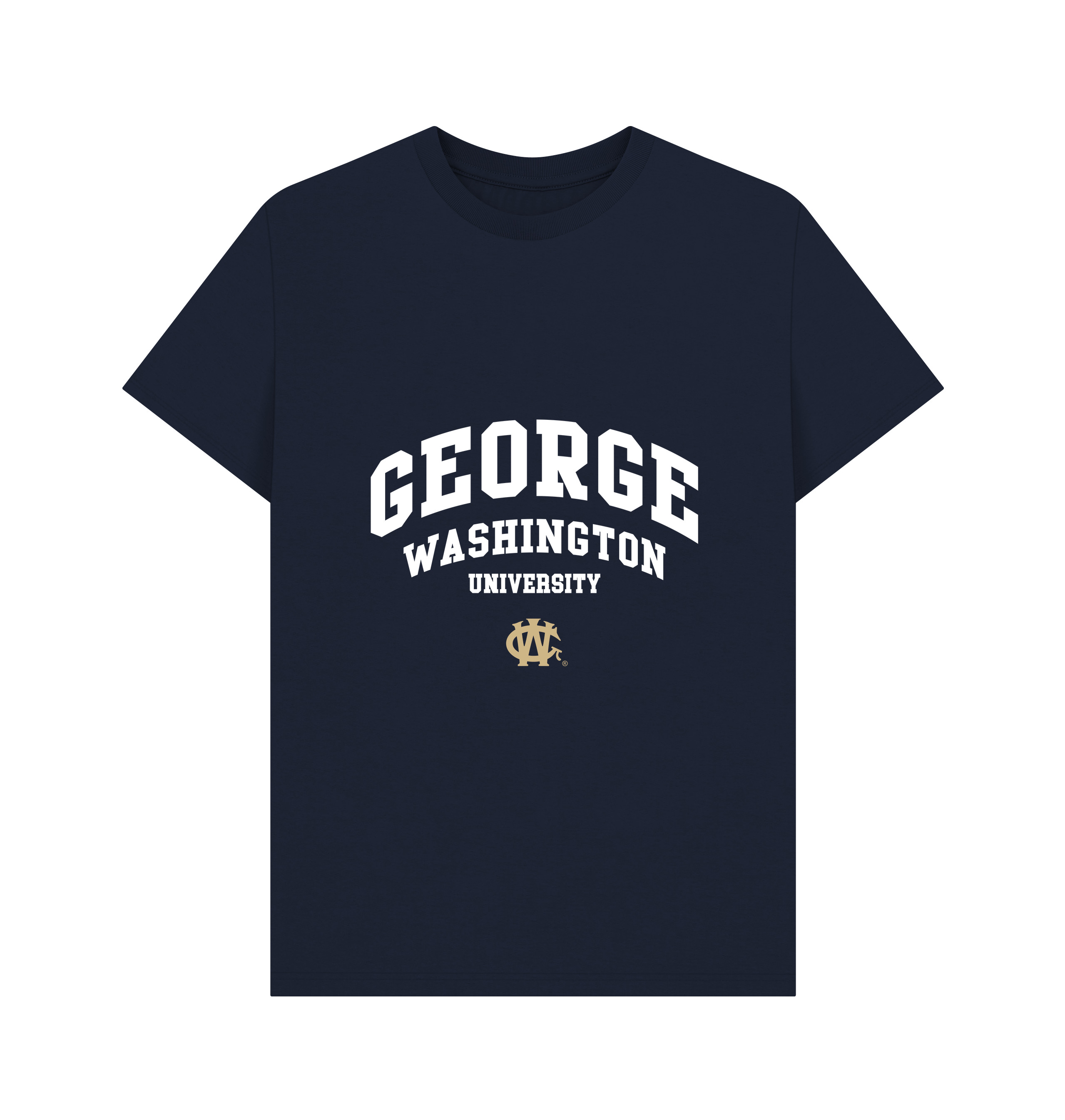 Navy Blue Printed T-shirt