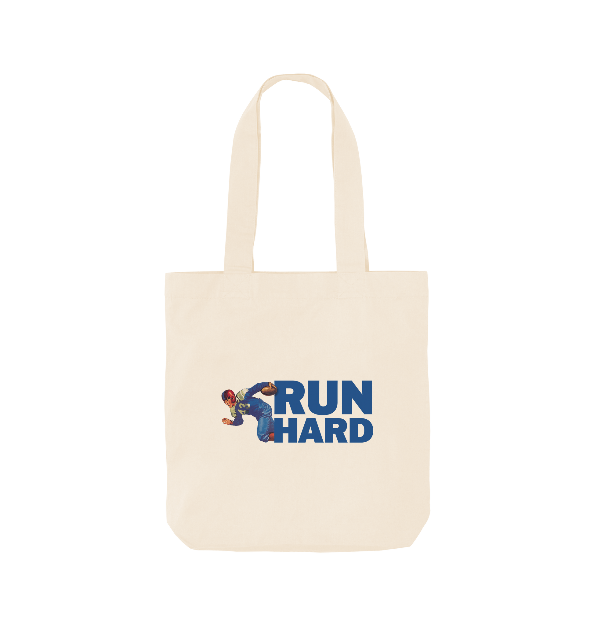 Natural Printed Bag Front