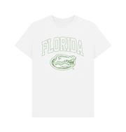 White Printed T-shirt Front