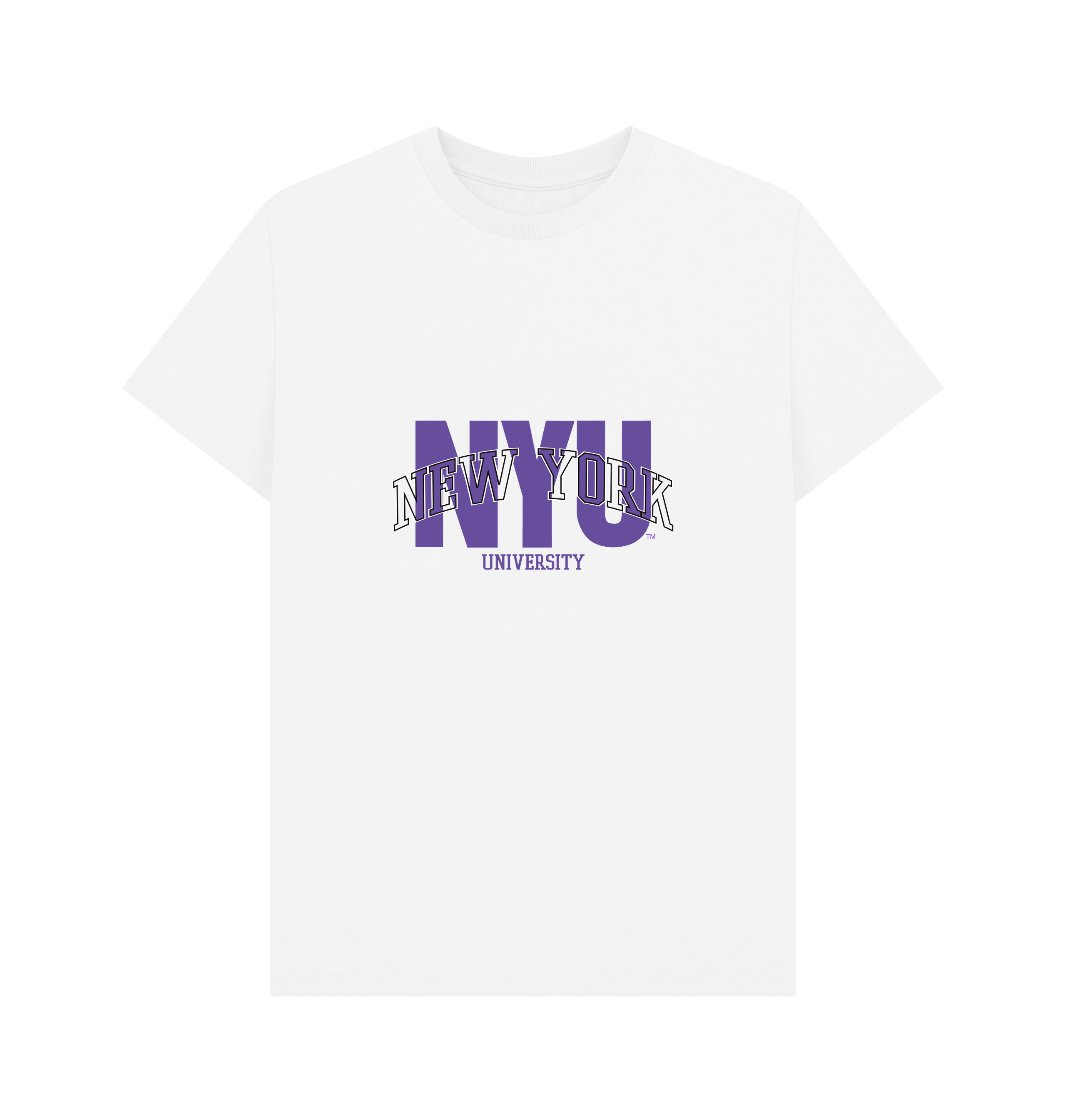 White Printed T-shirt