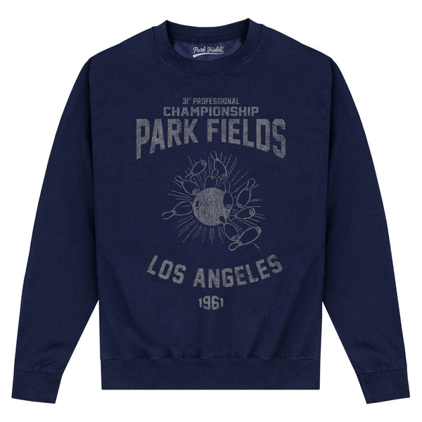 Park Fields Bowling 31st Championship Los Angeles Navy Sweatshirt