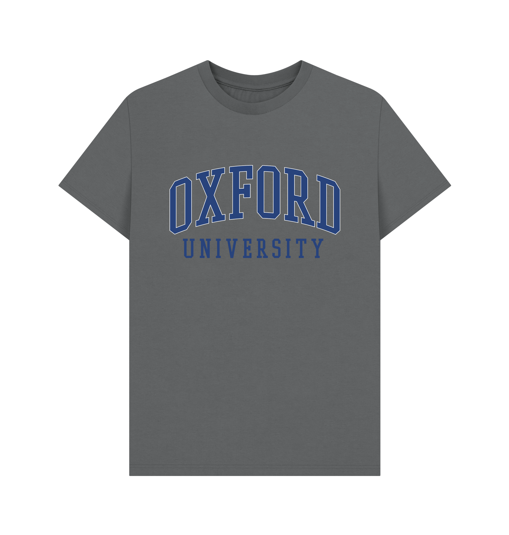 Slate Grey Printed T-shirt Front