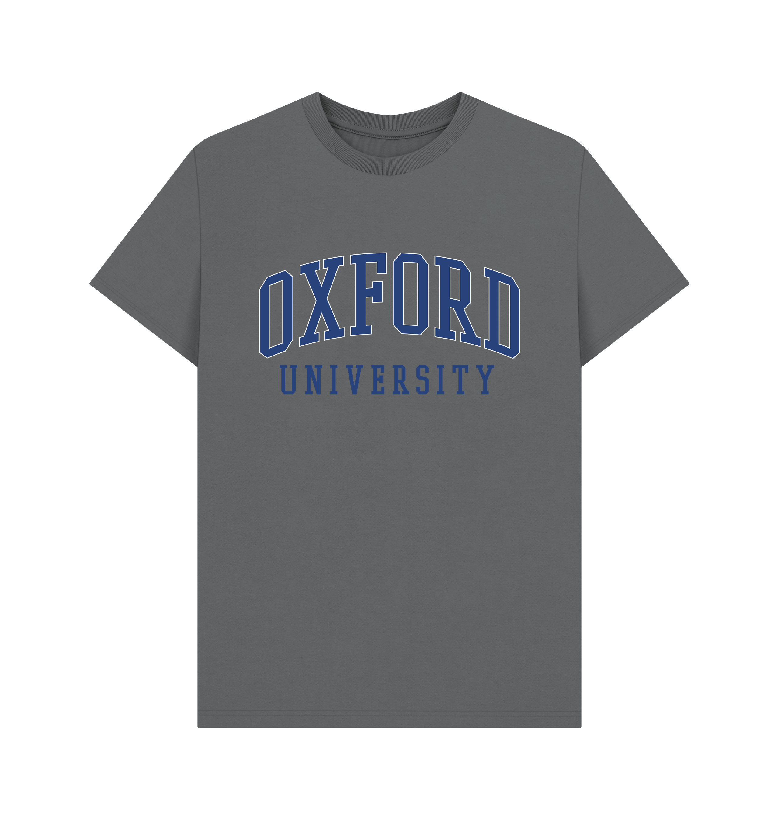 Slate Grey Printed T-shirt Front
