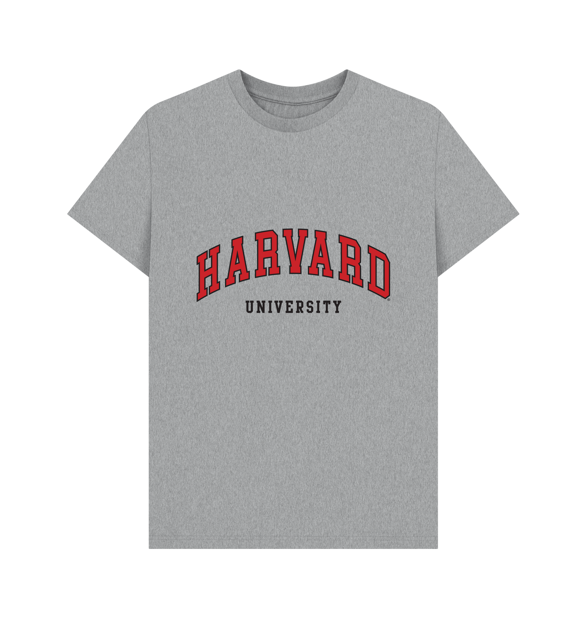 Athletic Grey Printed T-shirt