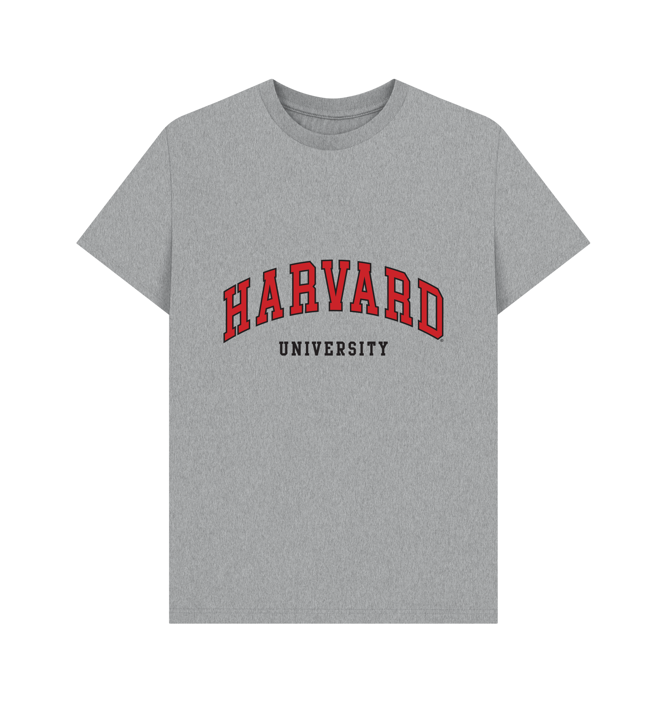 Athletic Grey Printed T-shirt