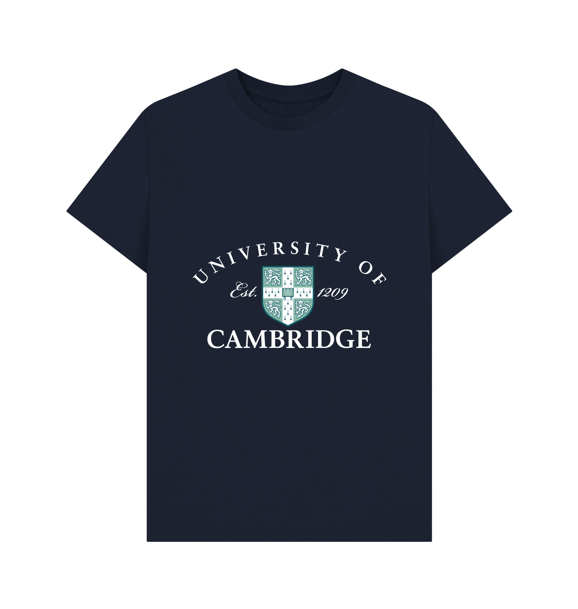 Navy Blue Printed T-shirt