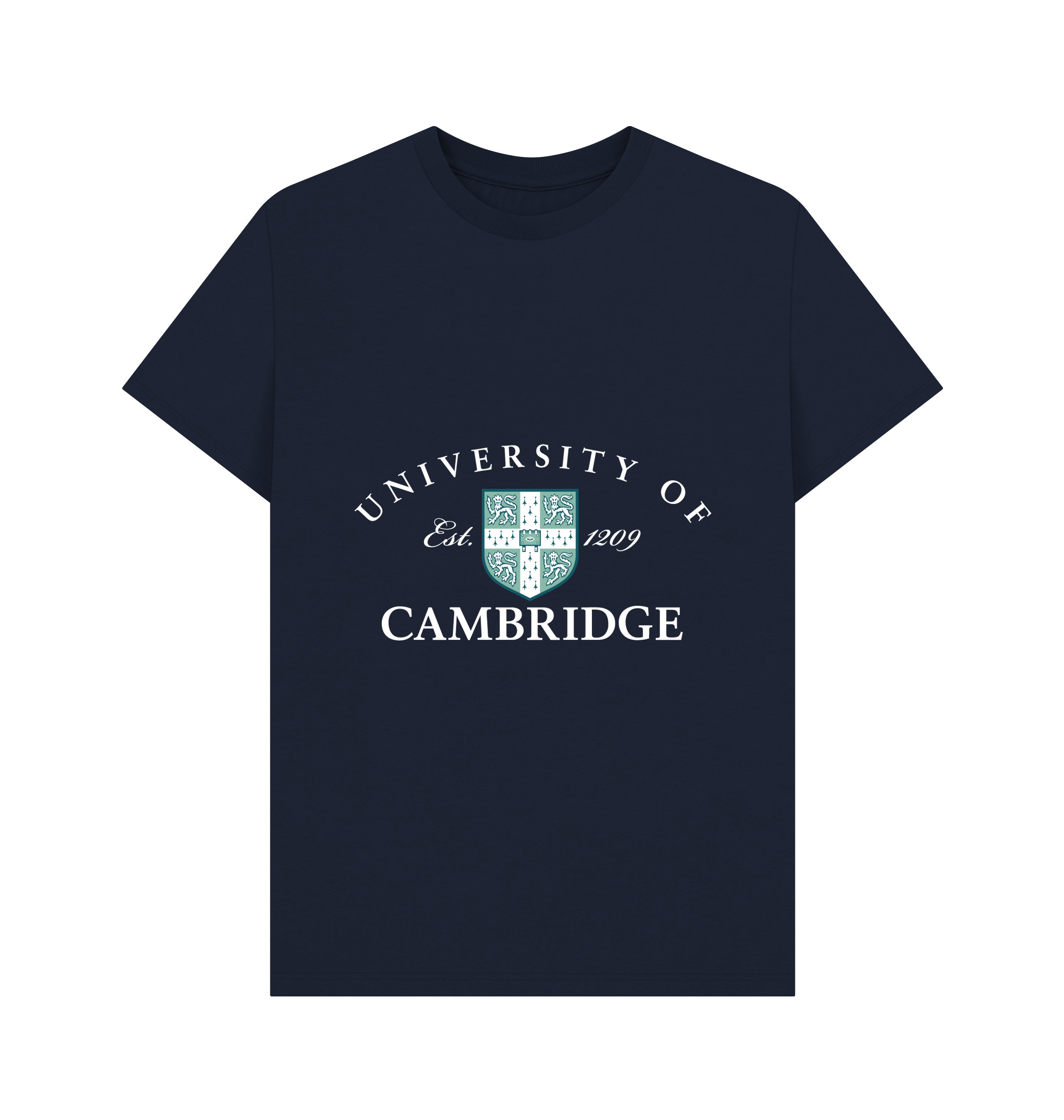 Navy Blue Printed T-shirt