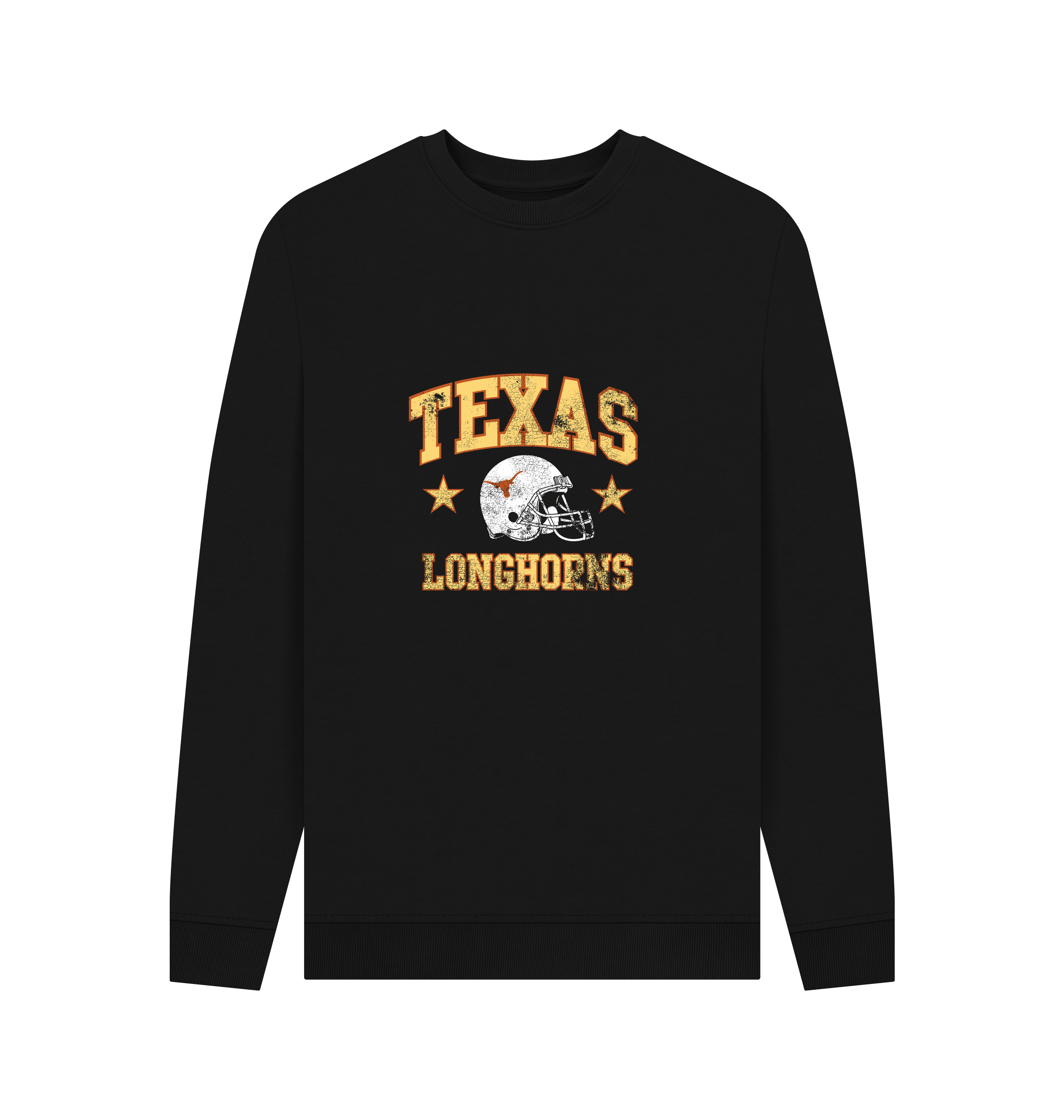 Black Printed Sweater