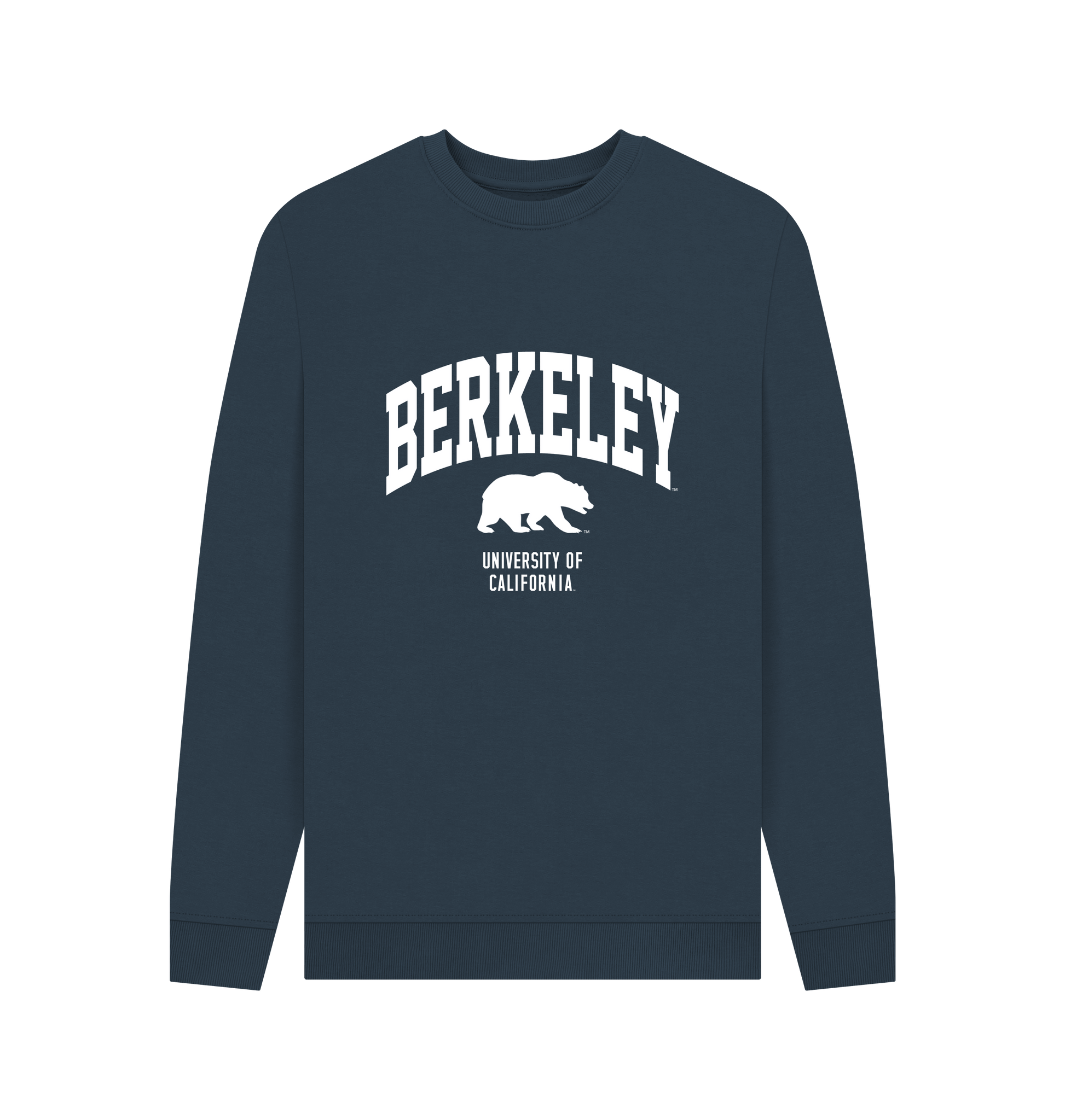 Navy Blue Printed Sweater