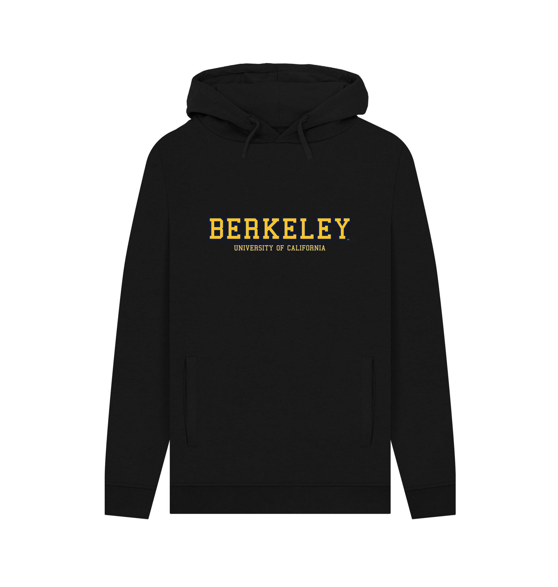 Black Printed Hoody