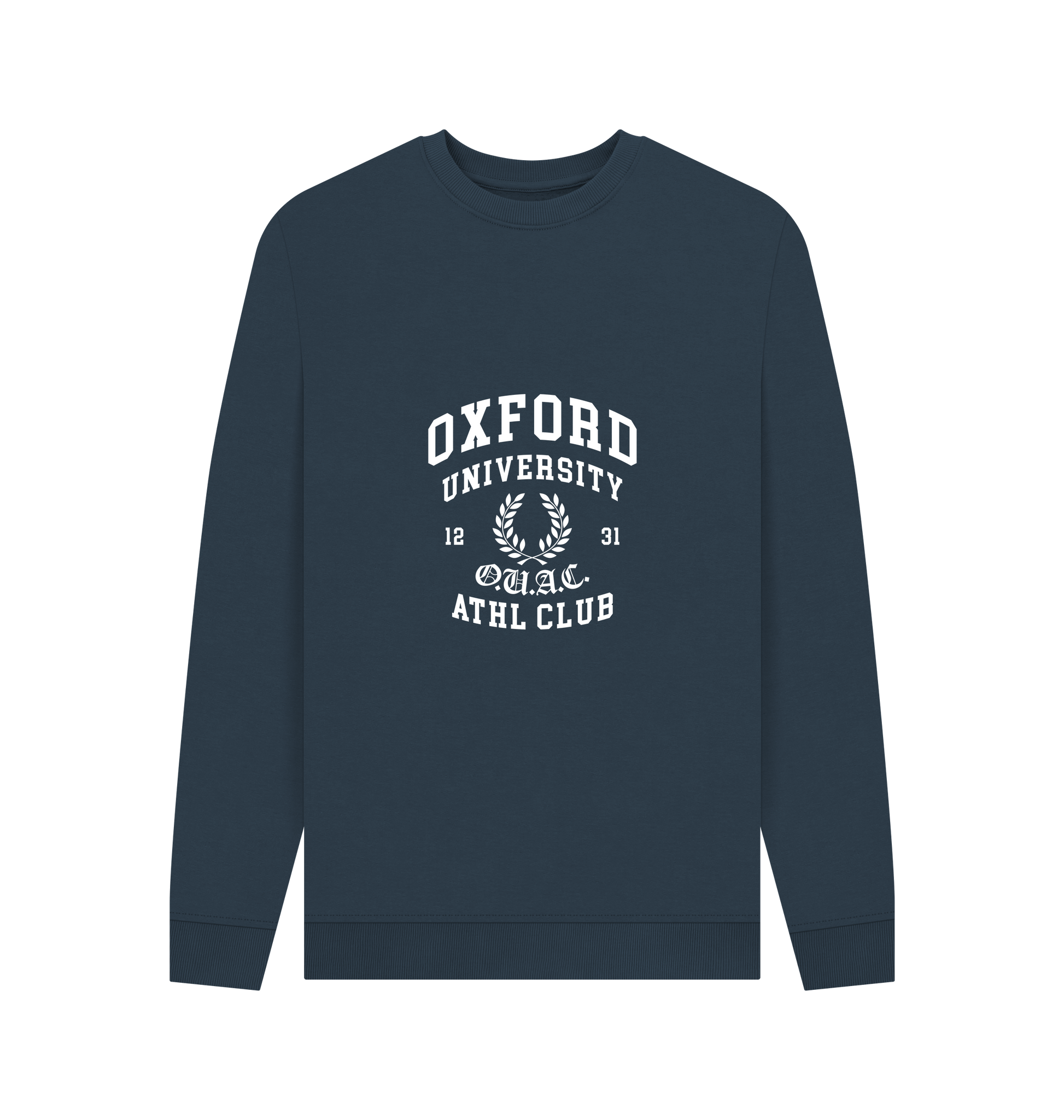 oxford university gear Oxford Athletic Unisex Sweat Navy