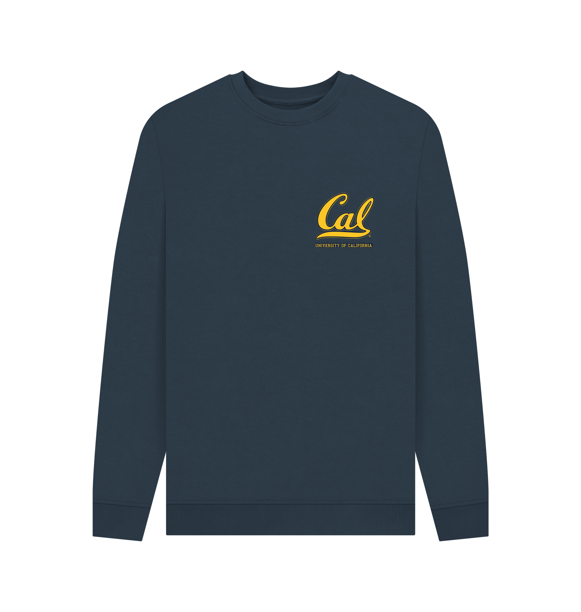 Navy Blue Printed Sweater