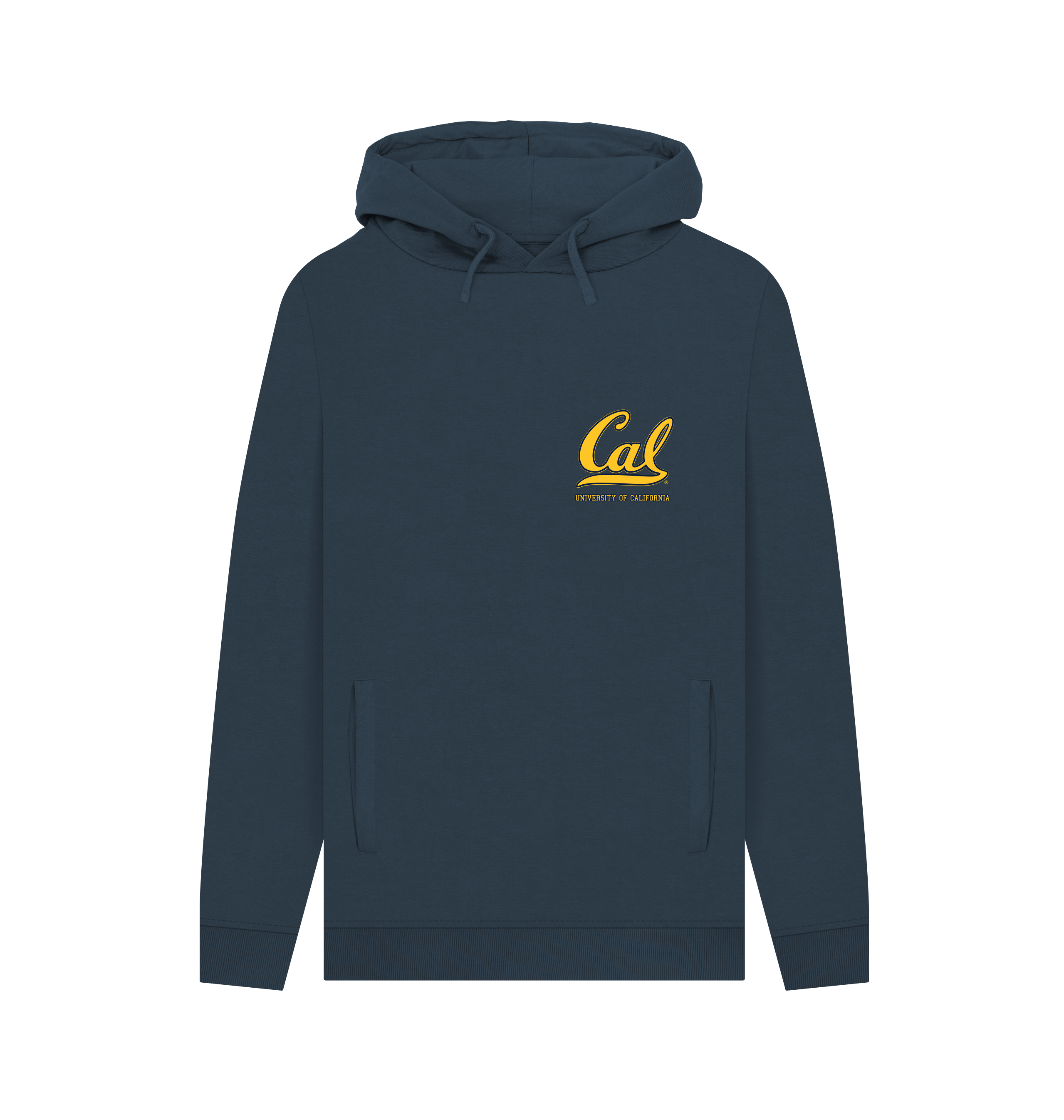 Navy Printed Hoody