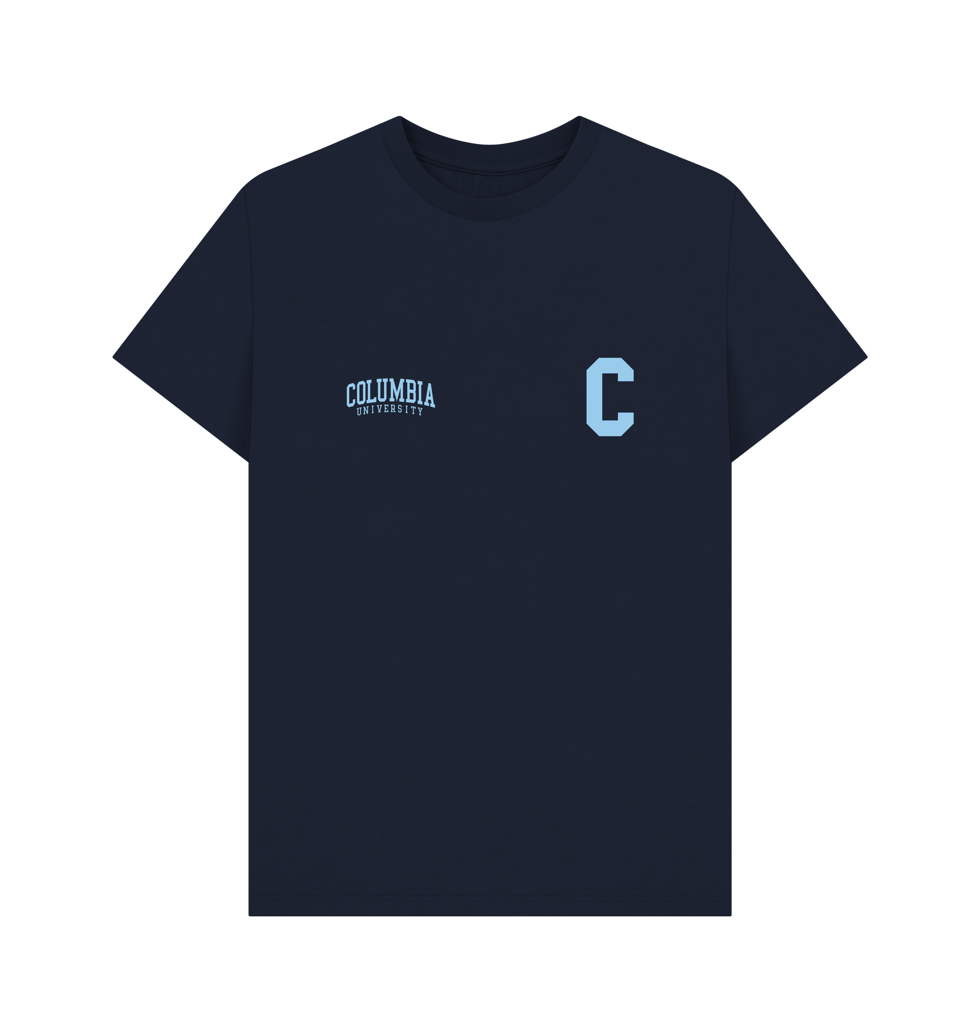 Navy Blue Printed T-shirt