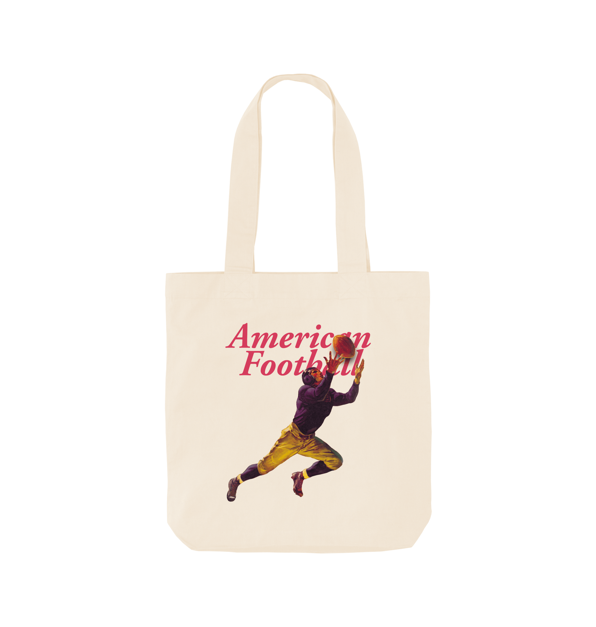 Natural Printed Bag Front