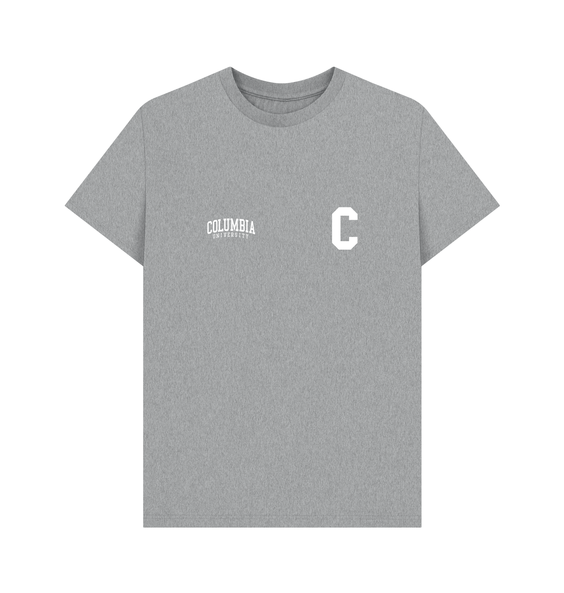 Athletic Grey Printed T-shirt