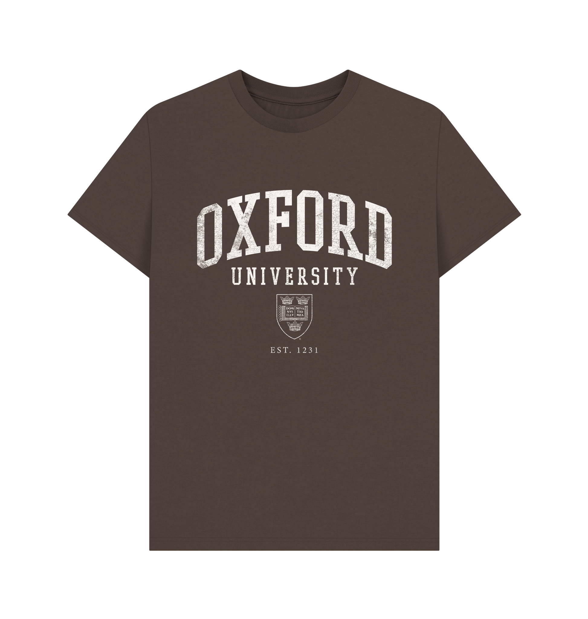 Chocolate Printed T-shirt Front