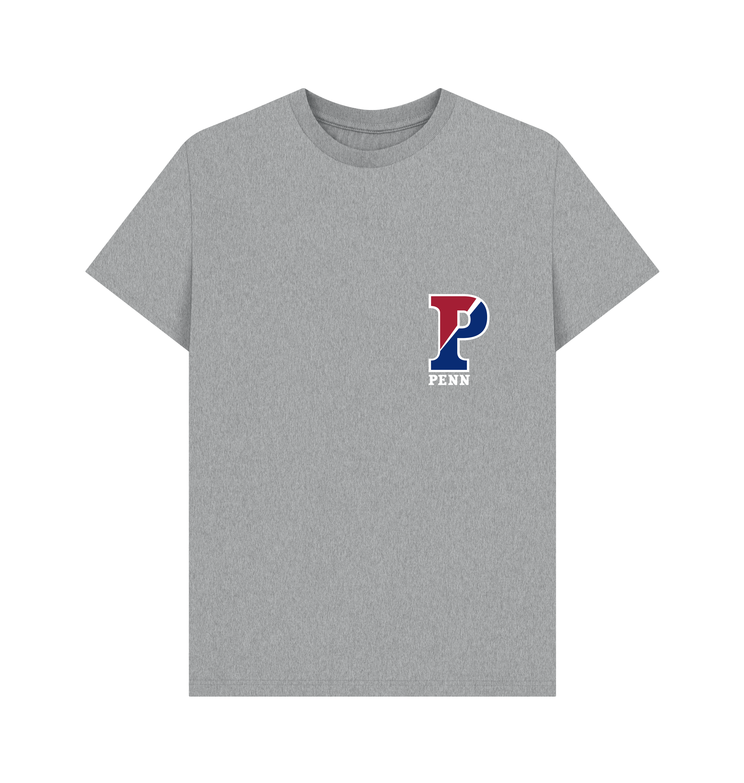 Athletic Grey Printed T-shirt