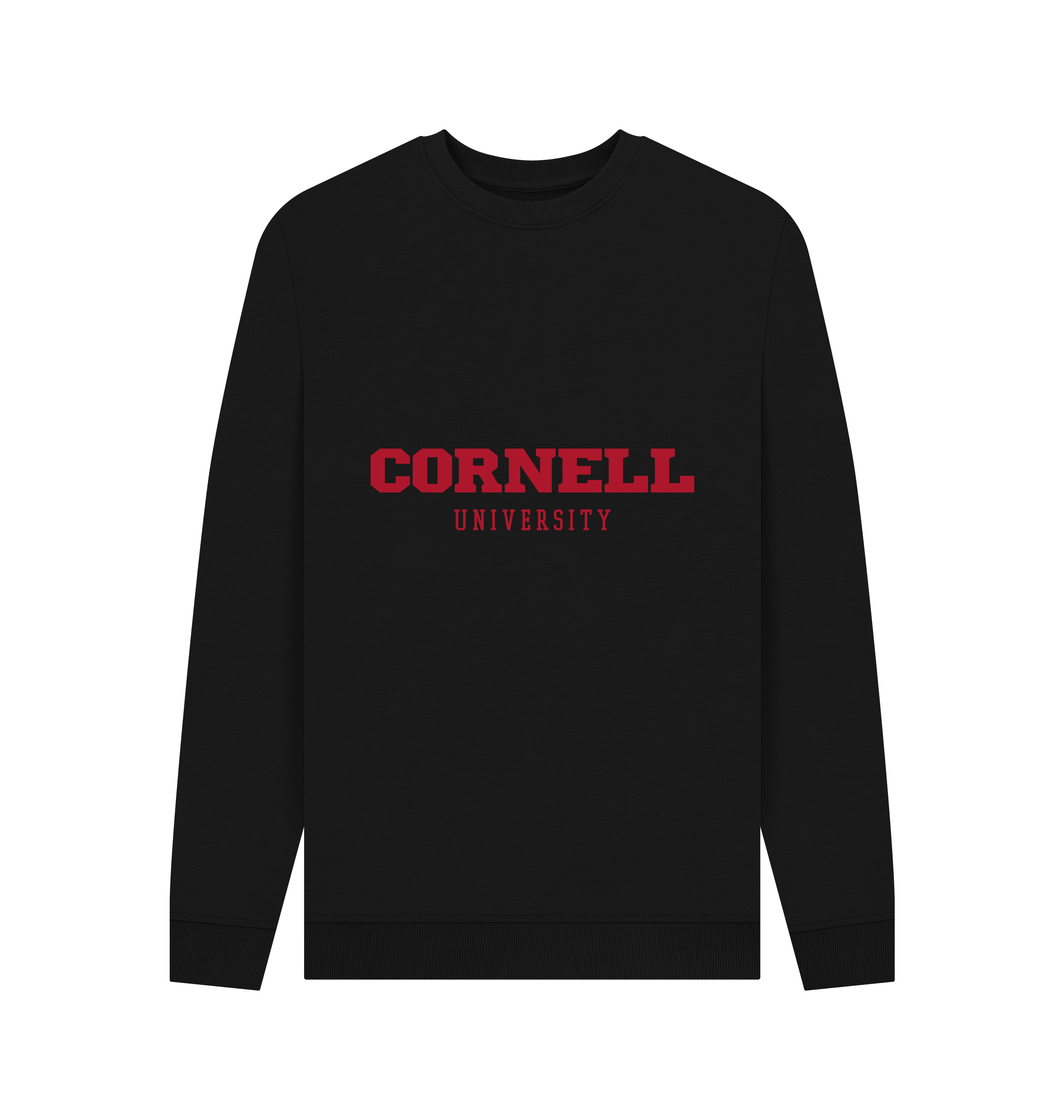 Black Printed Sweater