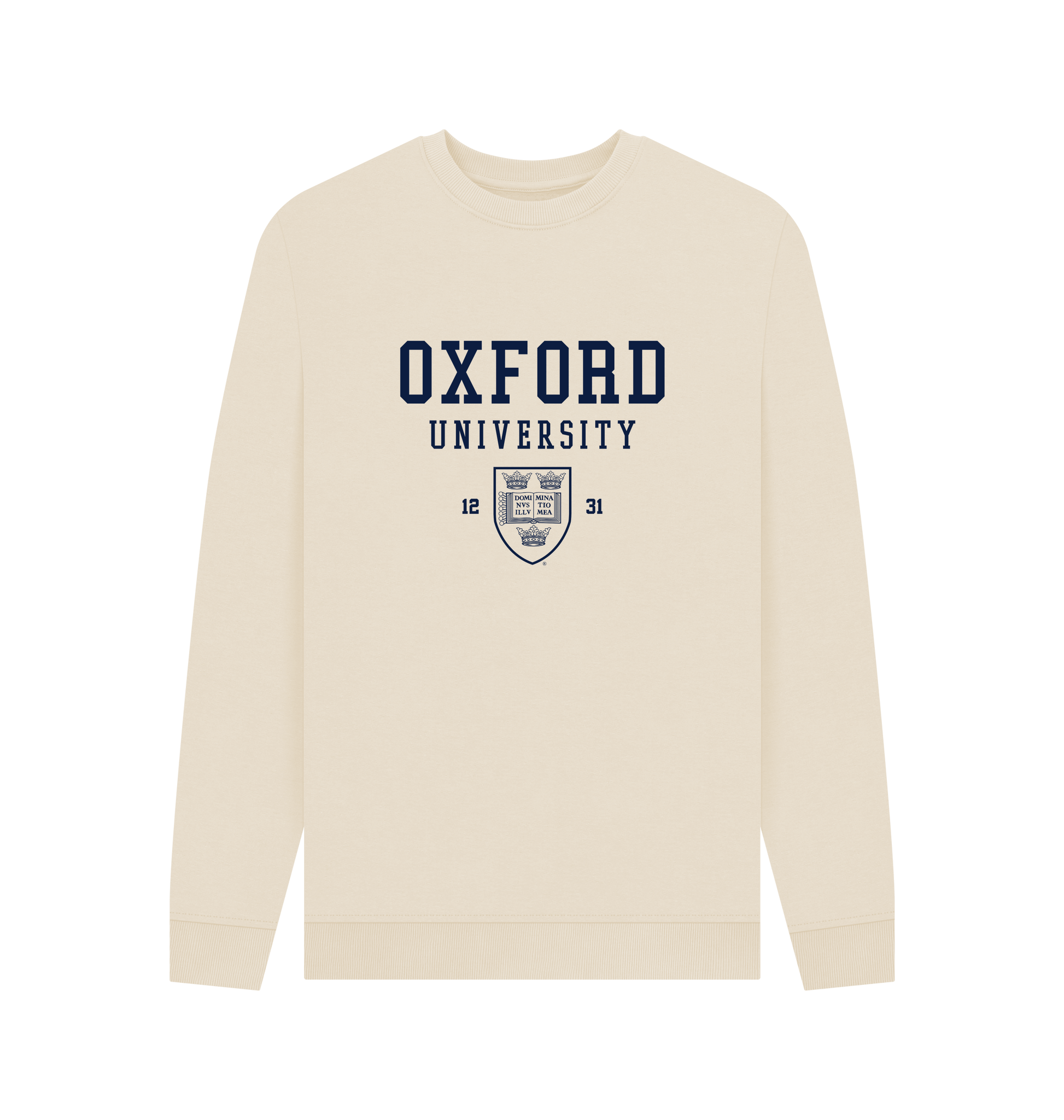 Oat Printed Sweater Front