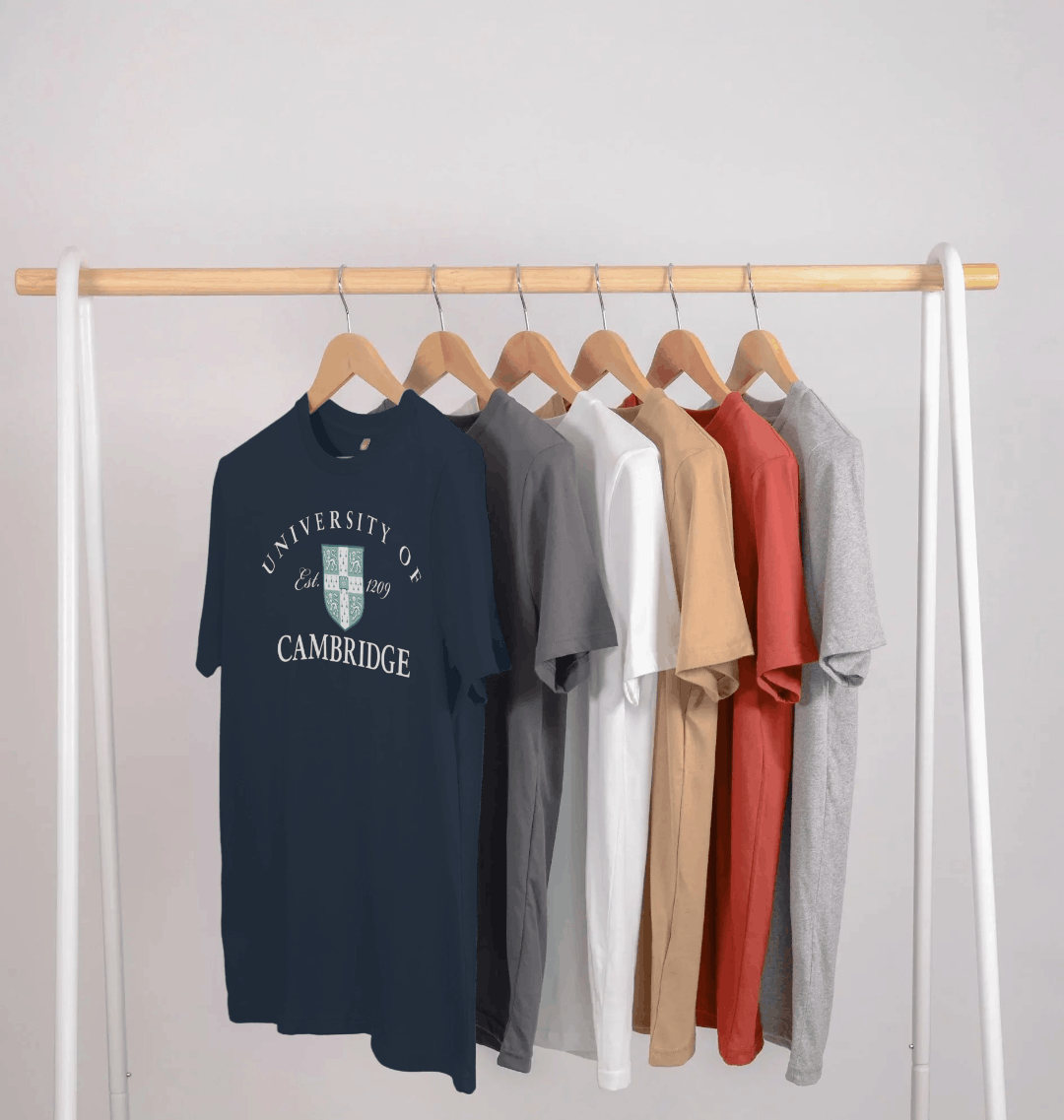University Of Cambridge Est 1209 Navy T-Shirt