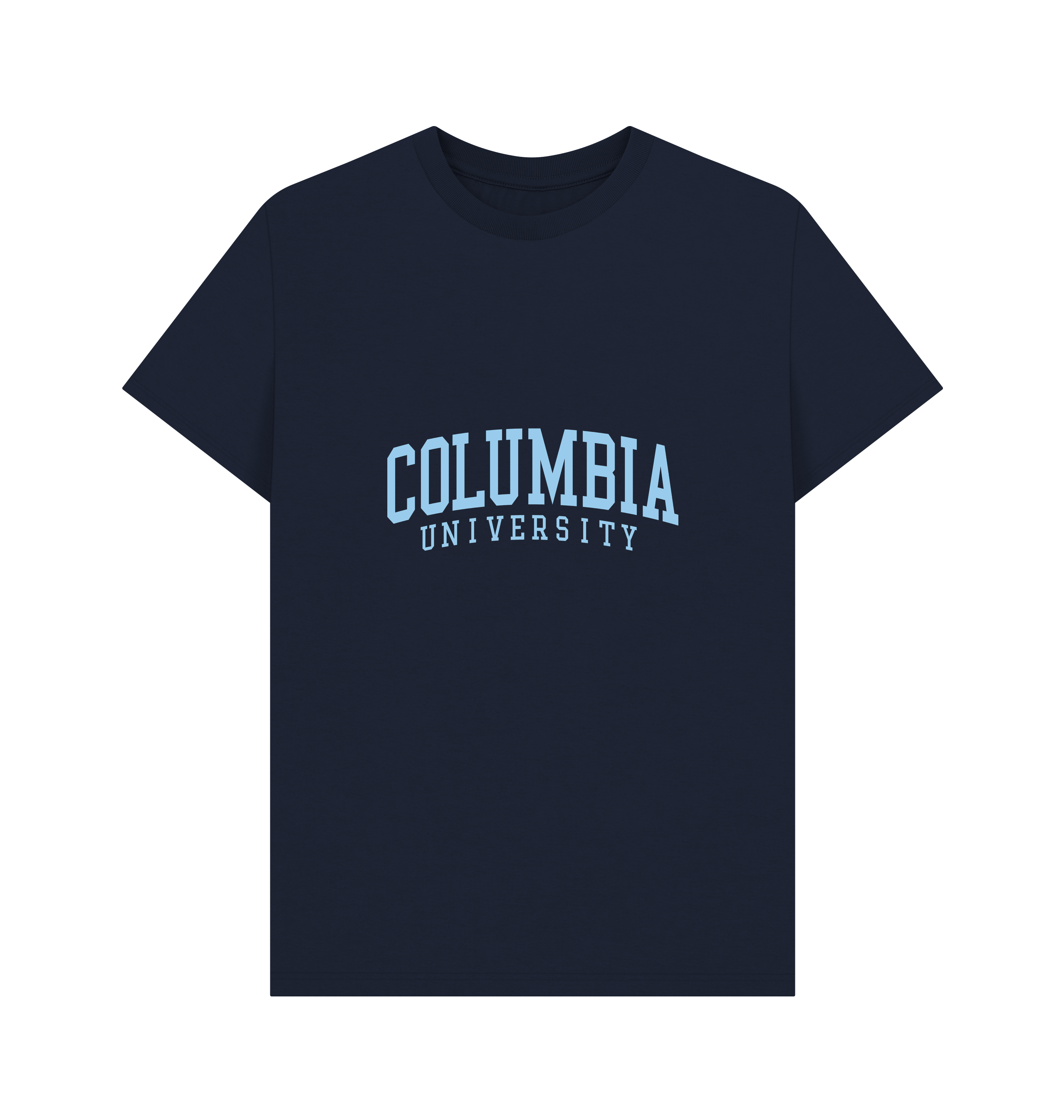 Navy Blue Printed T-shirt
