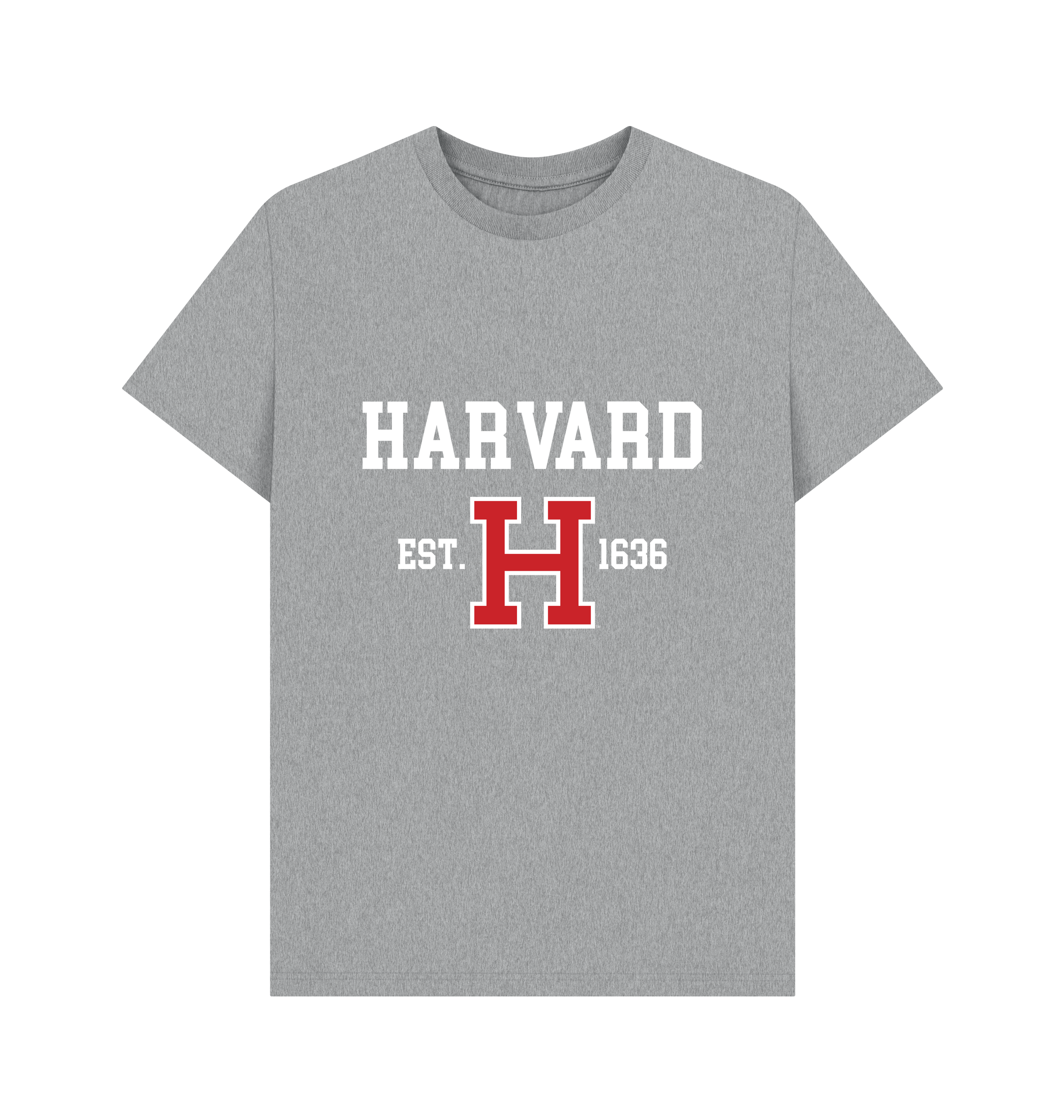 Athletic Grey Printed T-shirt