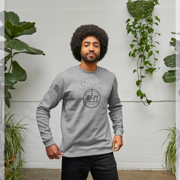 Light Heather Printed Sweater