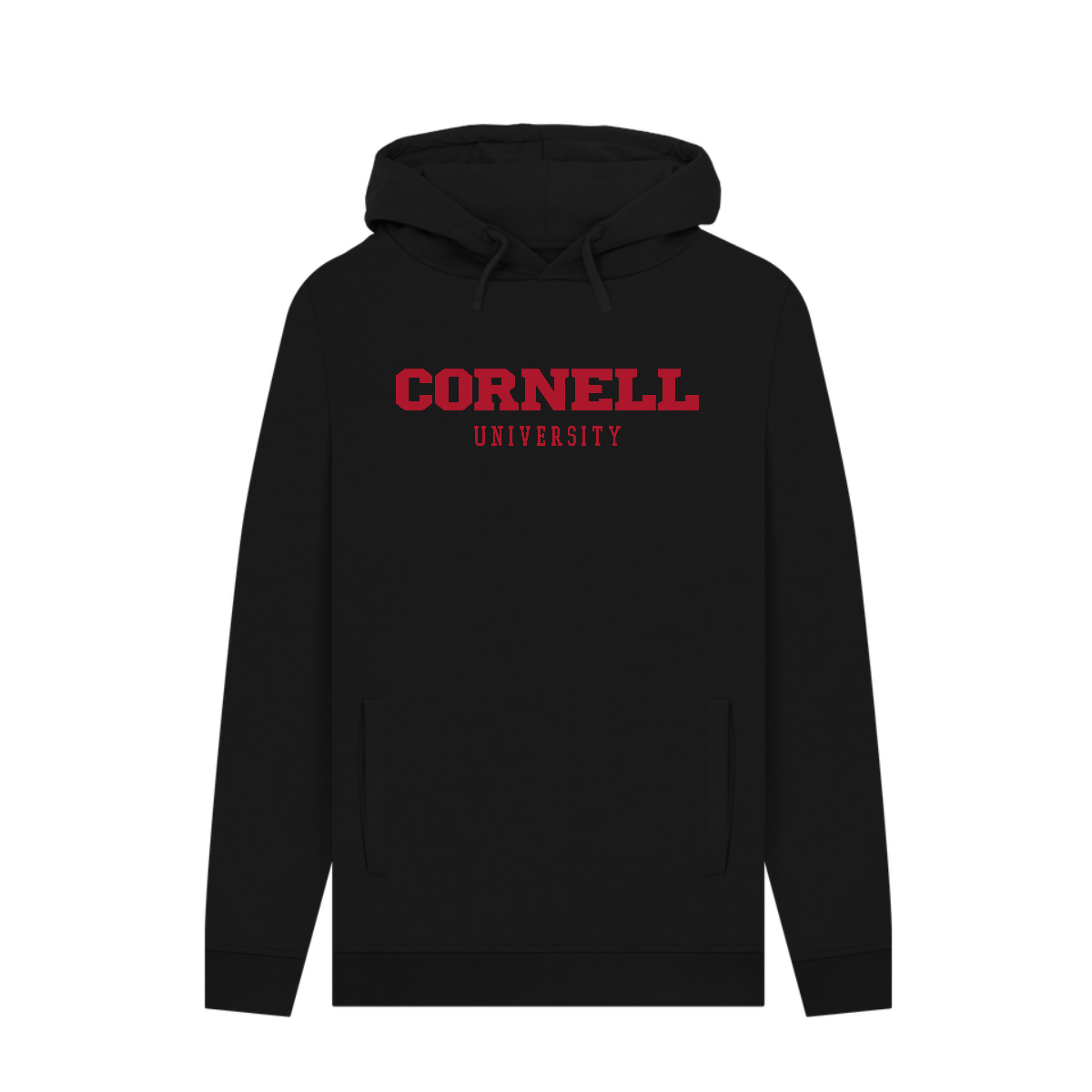 Cornell University Script Black Hoodie