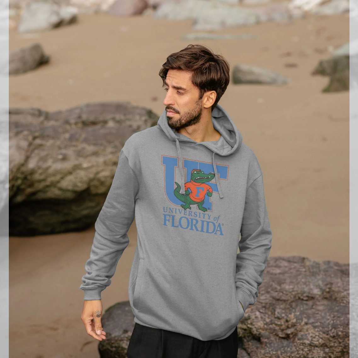 University Of Florida UF Grey Hoodie