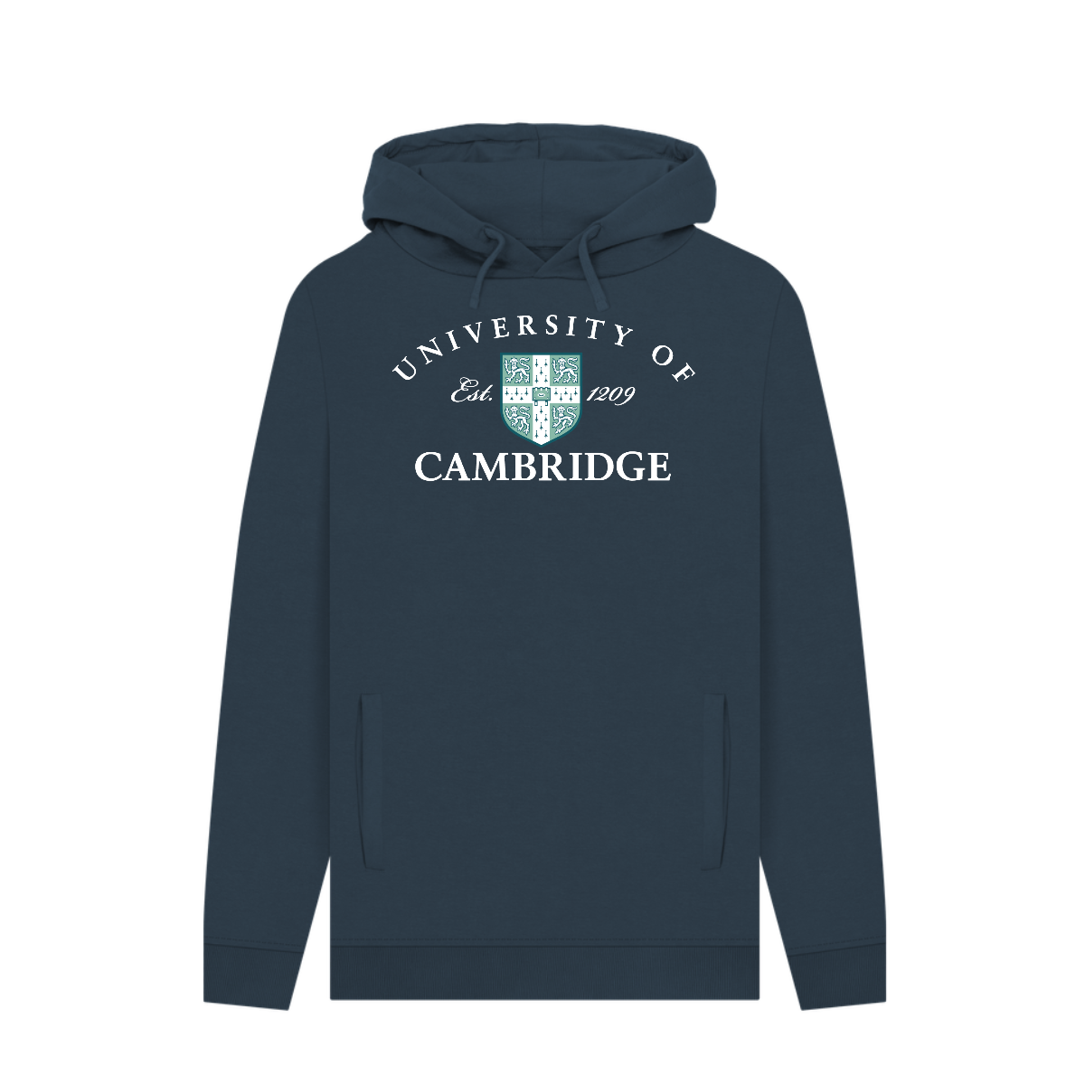 University Of Cambridge Est 1209 Navy Hoodie