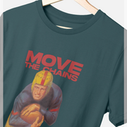 Pierce Archive Move the Chains Denim Blue T-Shirt