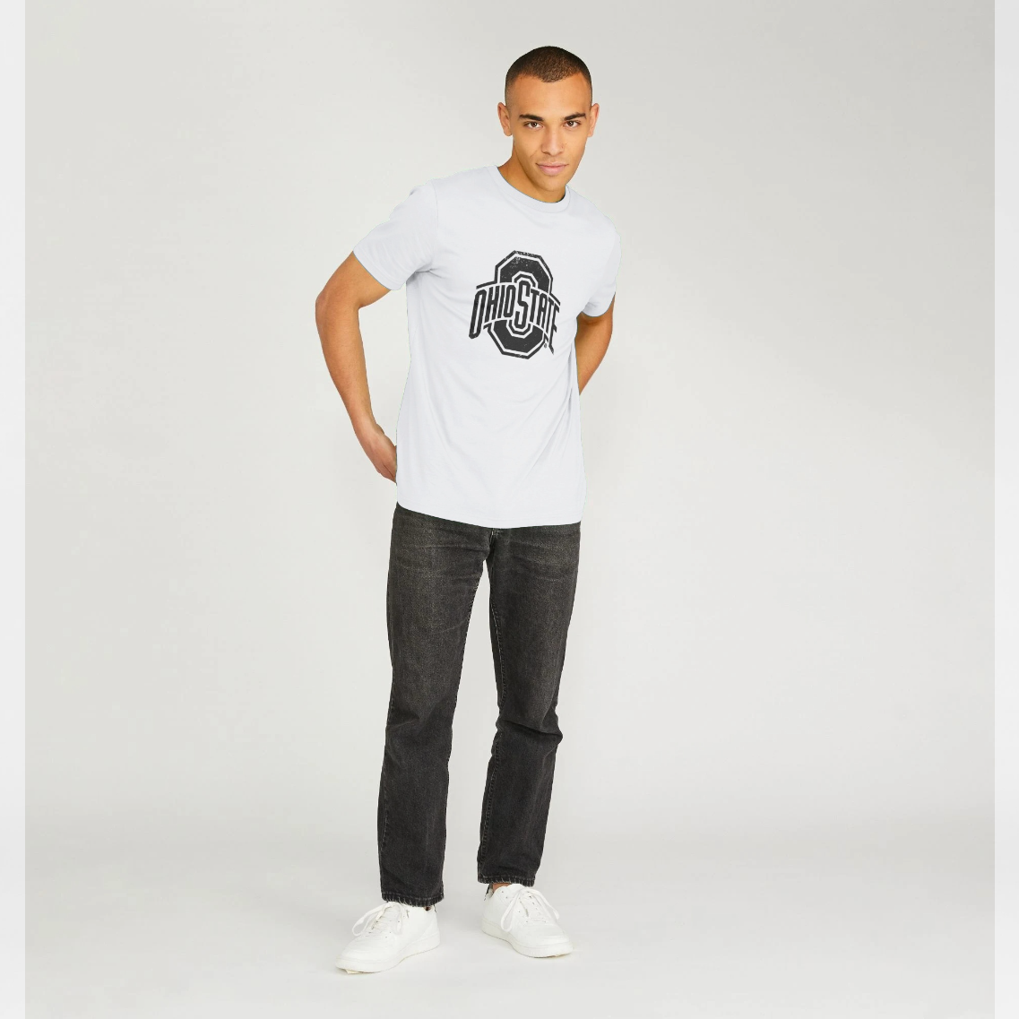 White Printed T-shirt