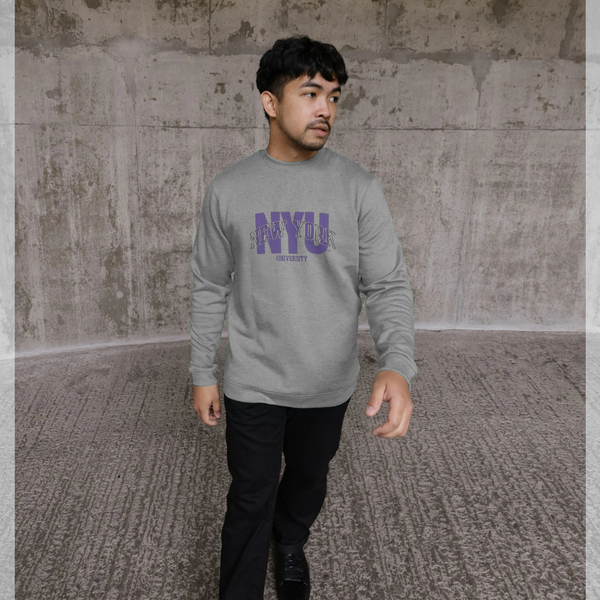 Light Heather Printed Sweater