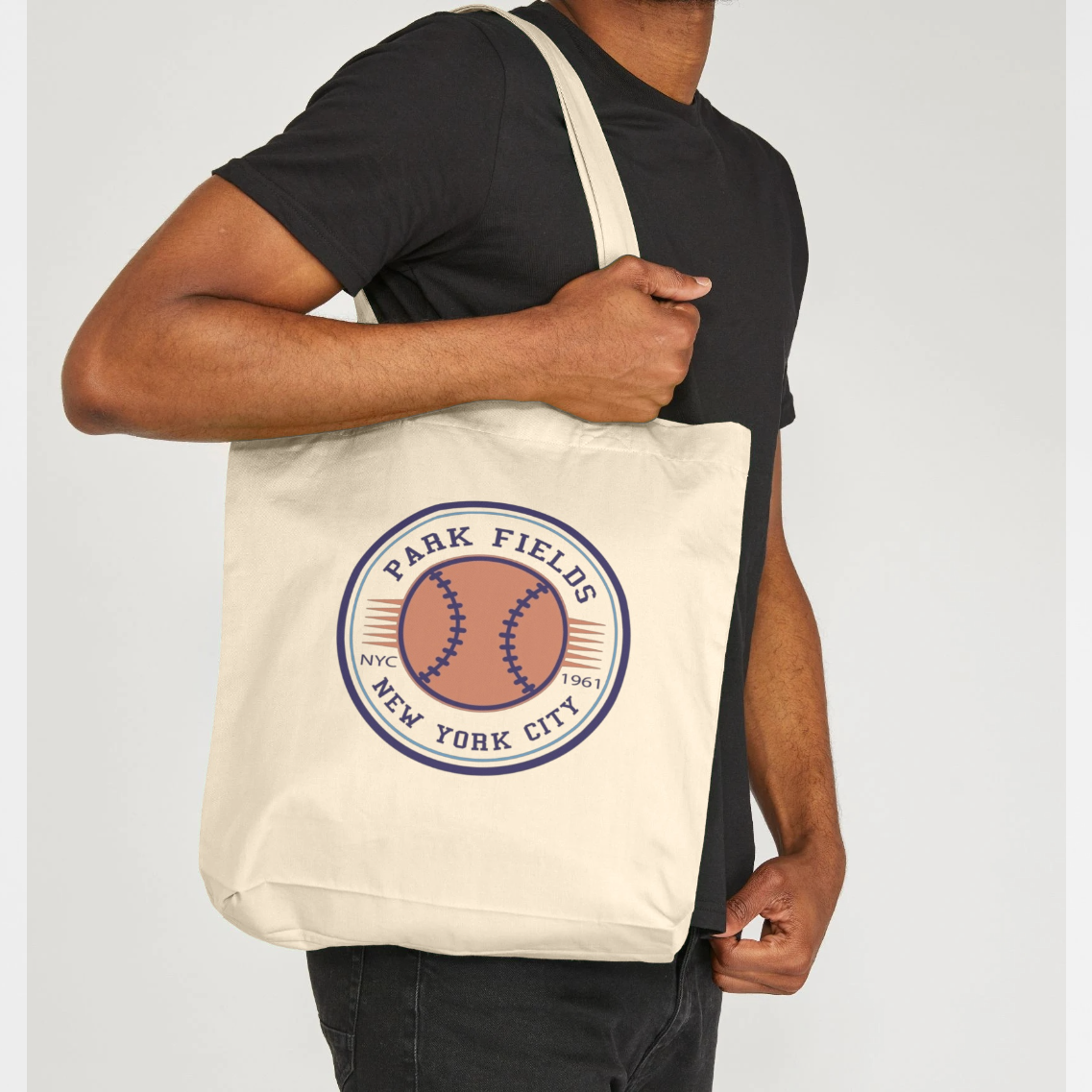 Park Fields New York City Graphic Tote Bag