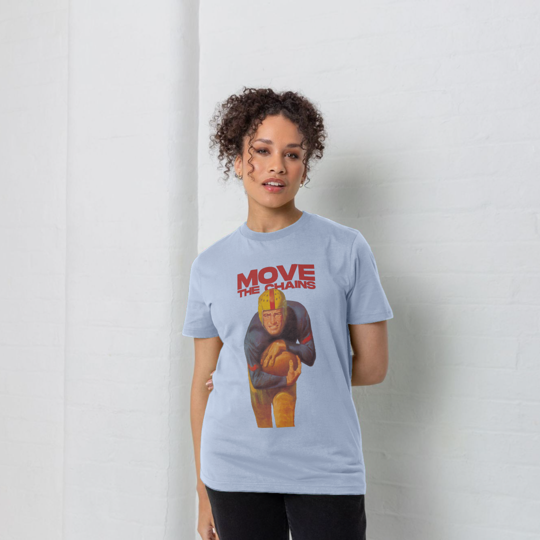 Pierce Archive Move the Chains Sky Blue T-Shirt