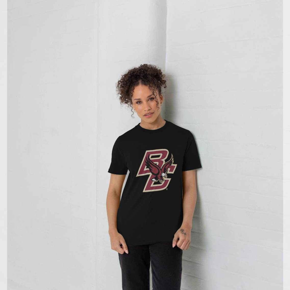 Boston College Eagles Black T-Shirt