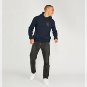 Pierce Archive Ski Style Graphic Hoodie Navy