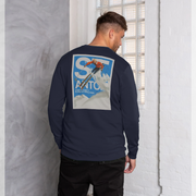 Pierce Archive St.Anton Graphic Sweatshirt Navy Blue