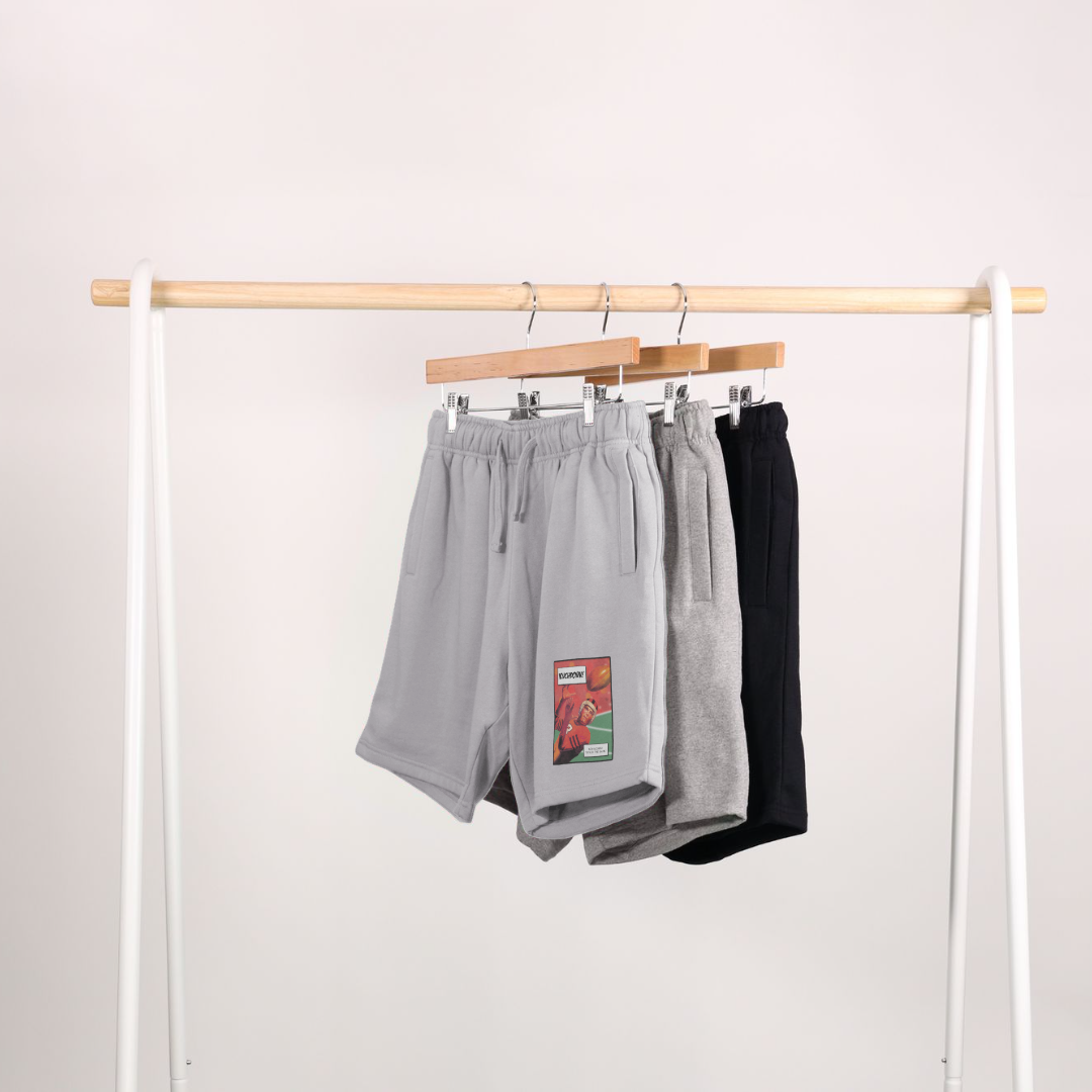 Pierce Archive Touchdown! Grey Shorts